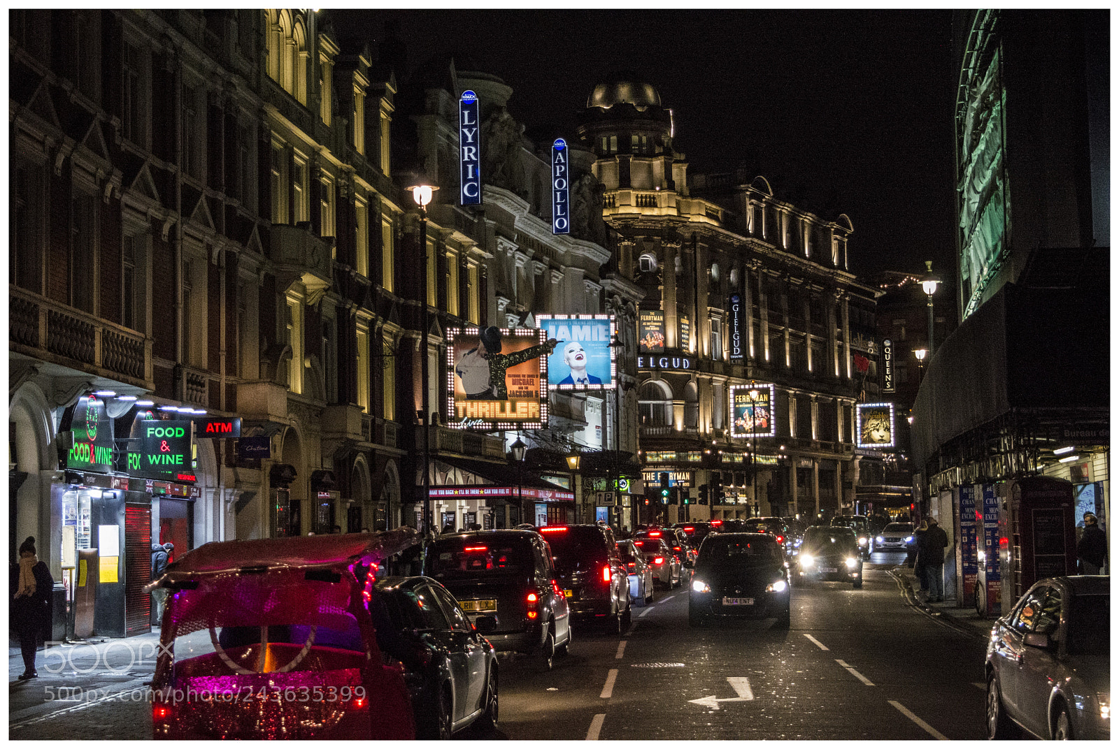 Nikon D3200 sample photo. West end, london. photography