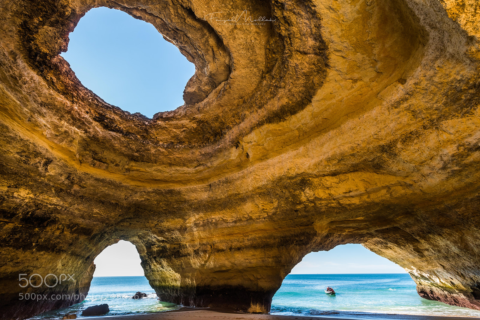 Nikon D810 sample photo. Benagil cave, portugal photography
