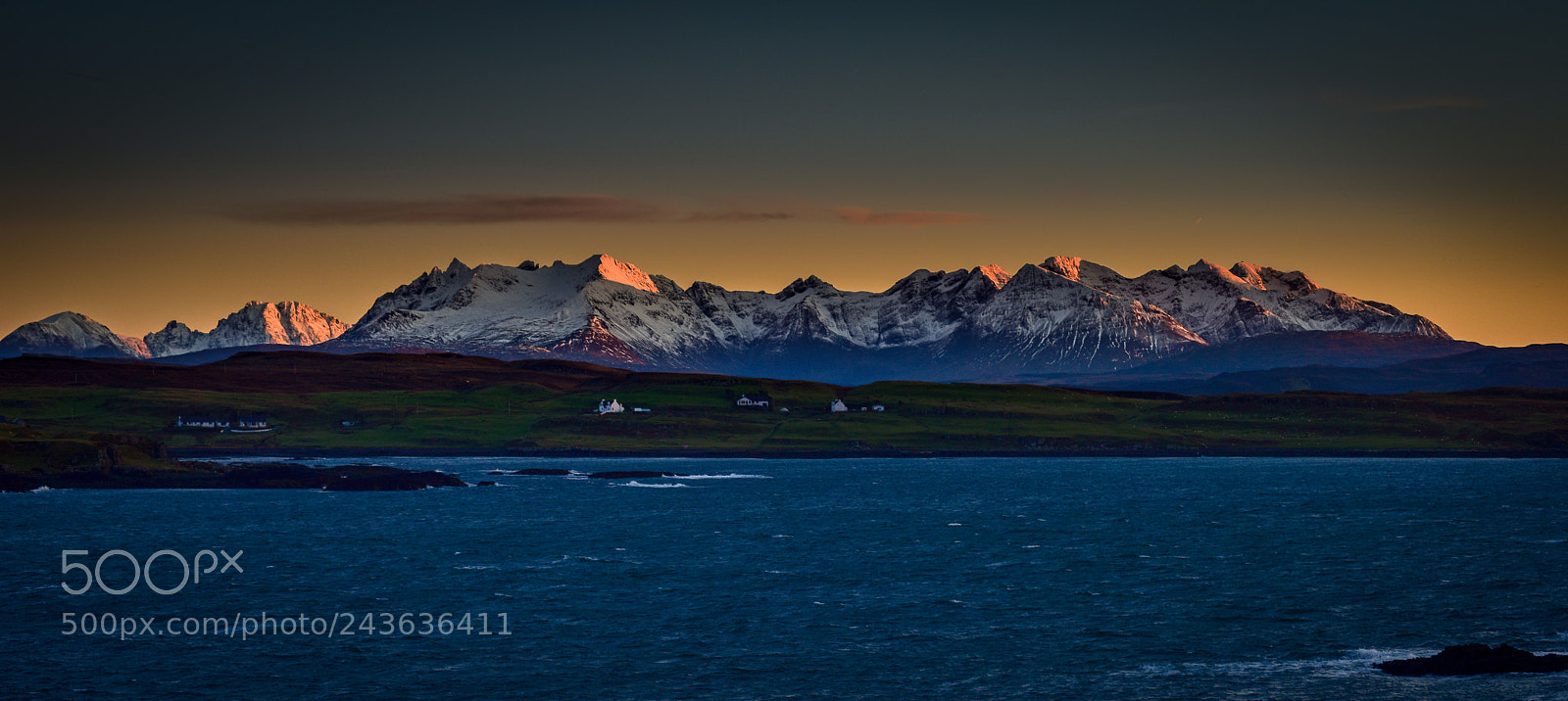 Nikon D810 sample photo. The black cuillin photography