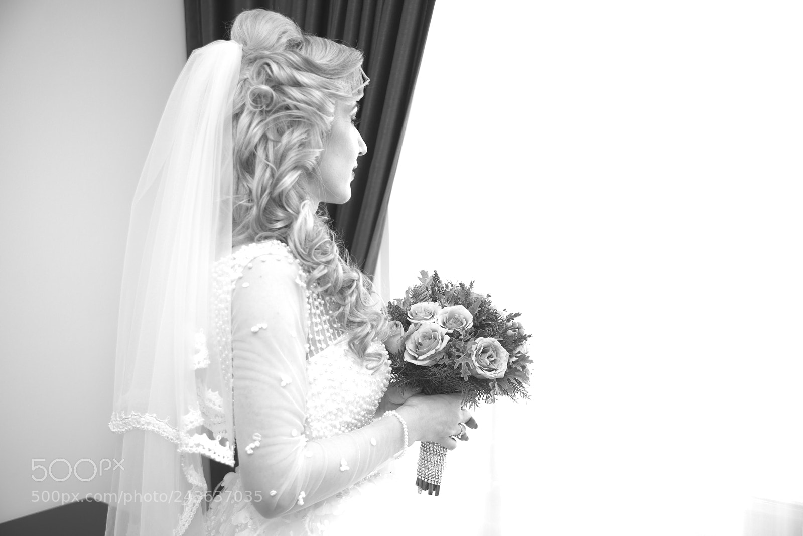 Nikon D610 sample photo. Bride photography