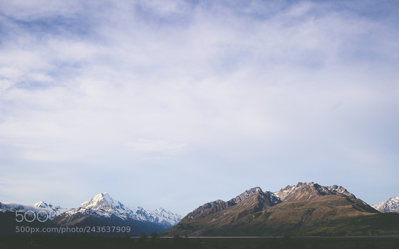 Canon EOS 100D (EOS Rebel SL1 / EOS Kiss X7) sample photo. Mount cook aoraki approaching photography
