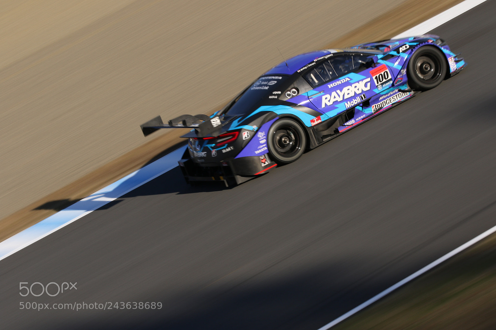 Canon EOS 7D Mark II sample photo. Honda nsx-gt (2017 supergt) photography