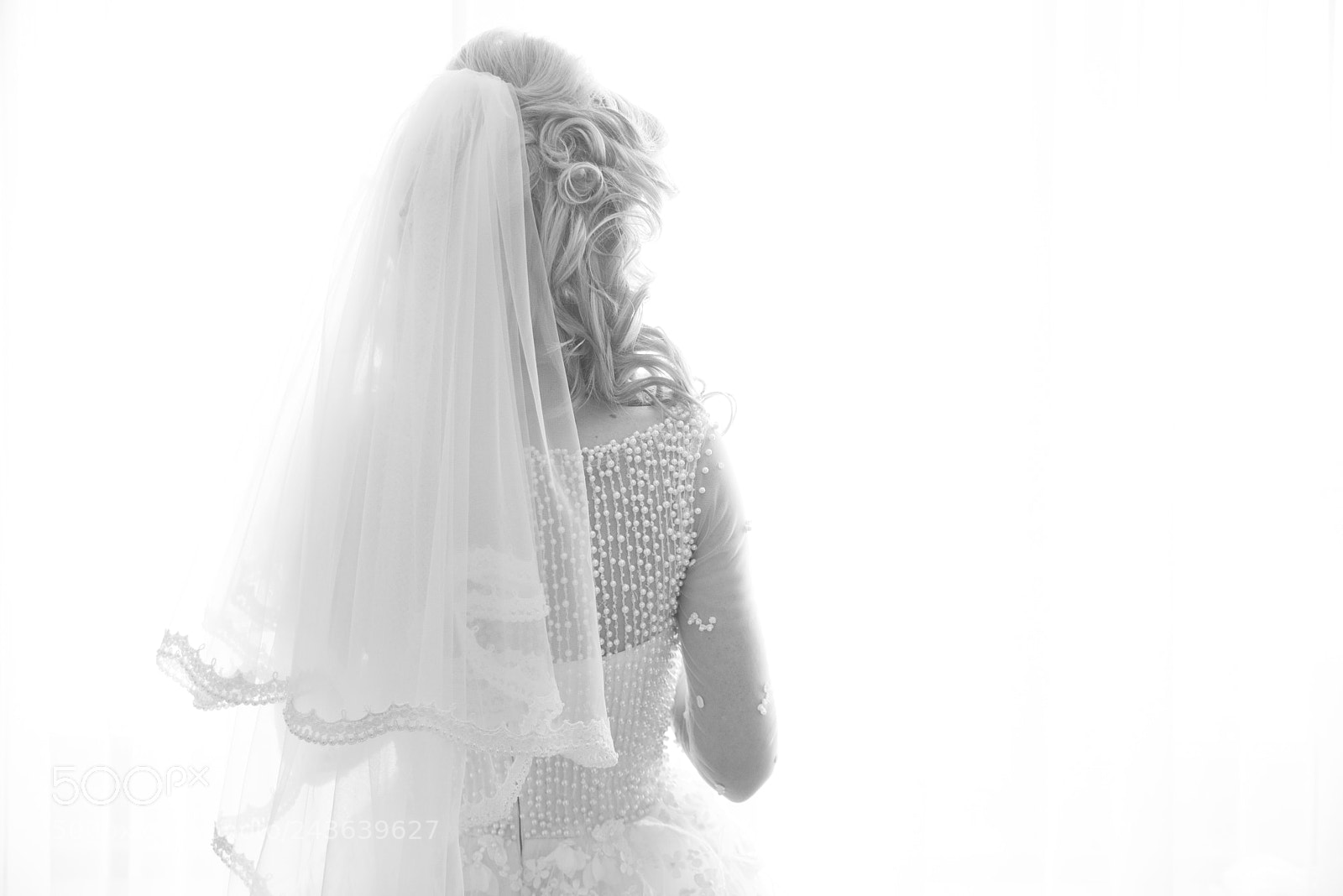 Nikon D610 sample photo. Bride dress photography