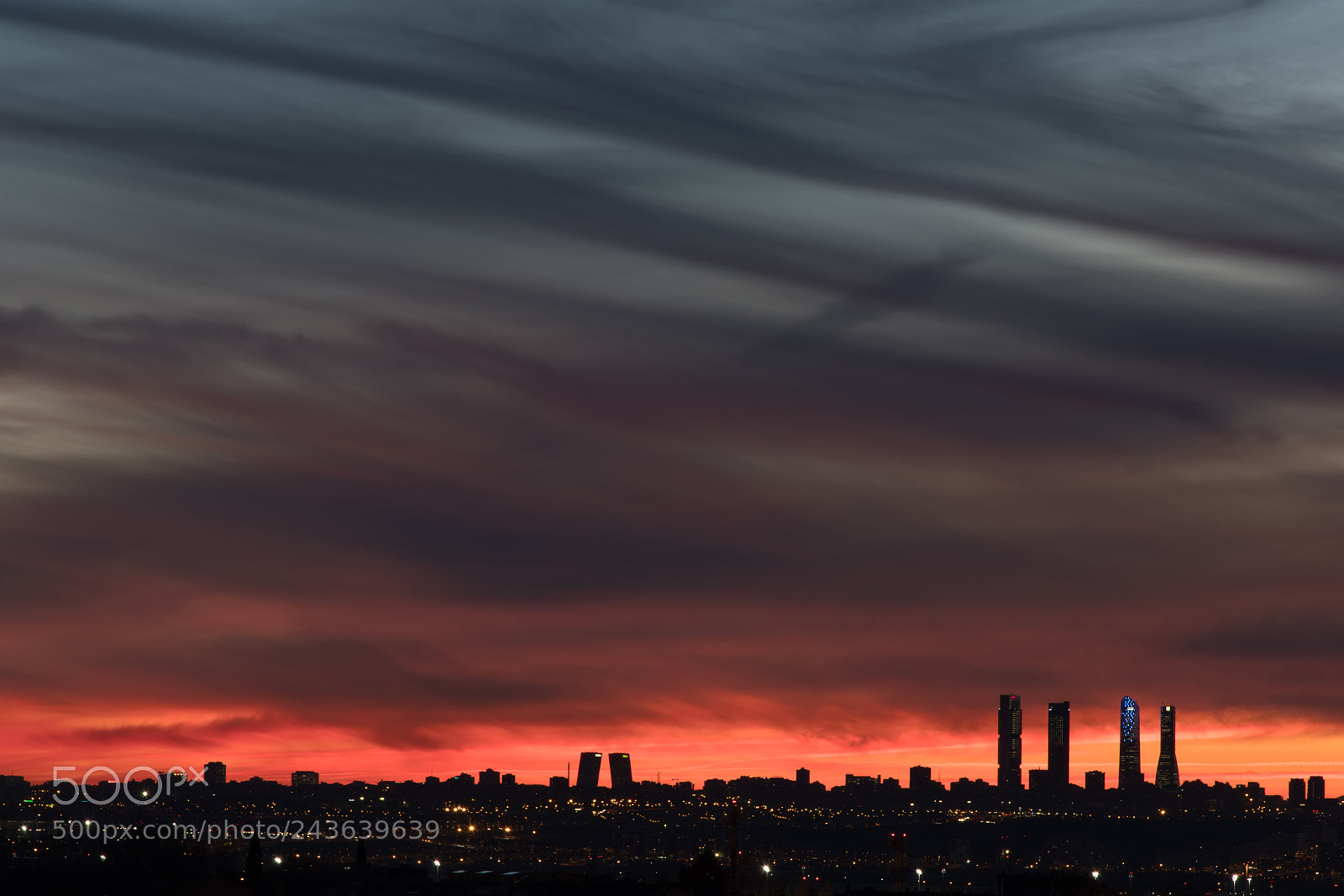 Nikon D500 sample photo. Los cielos de madrid photography