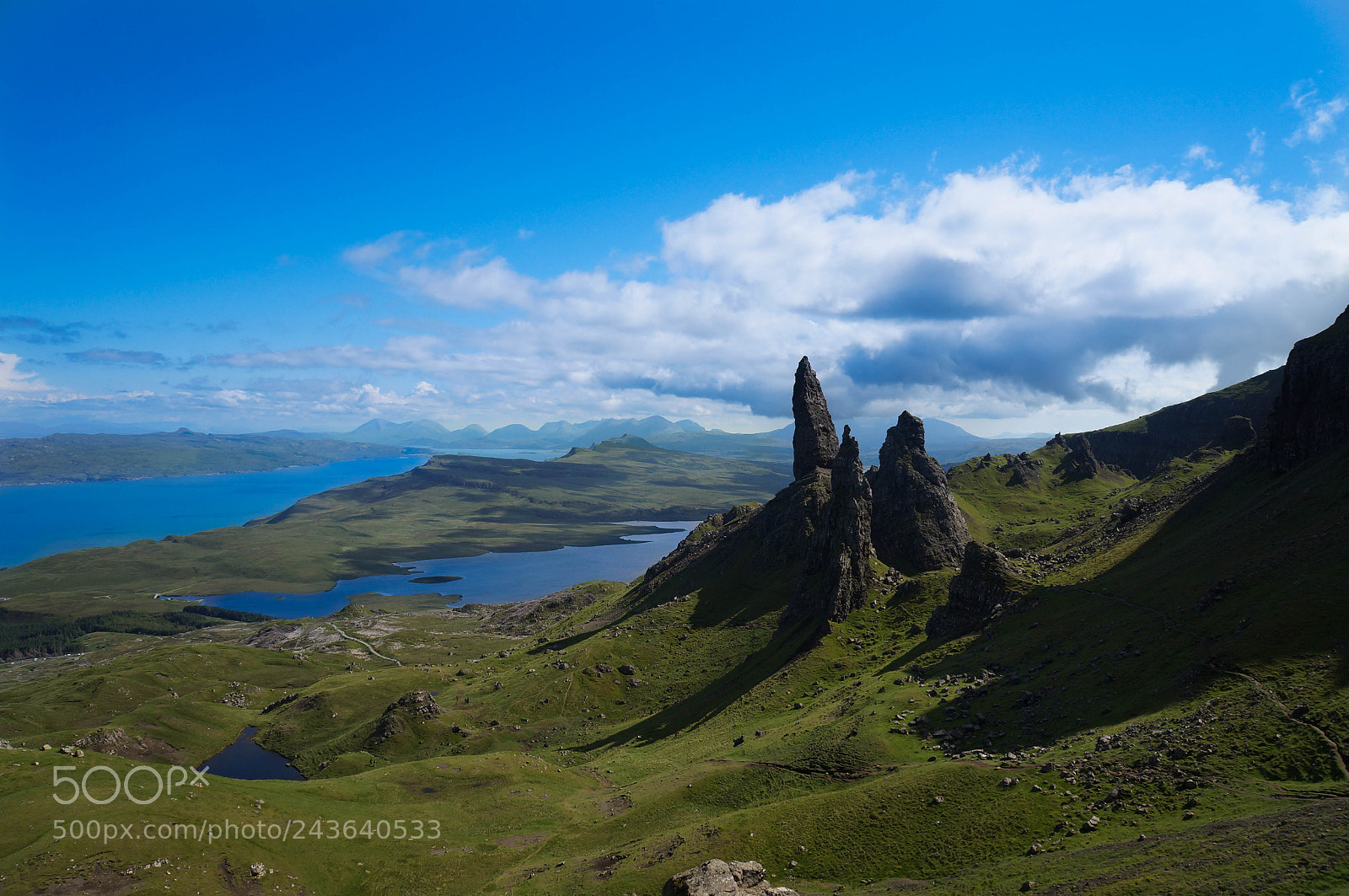 Sony Alpha NEX-F3 sample photo. Old man storr photography