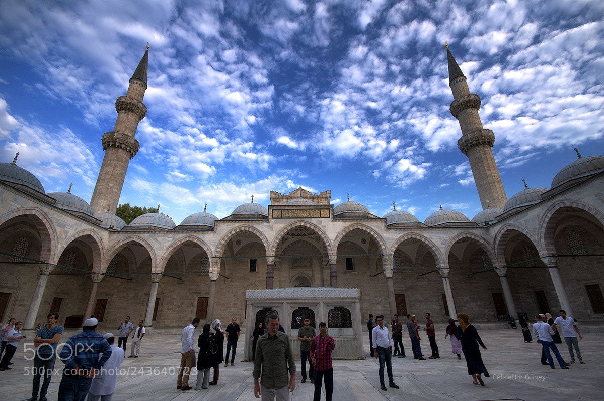 Nikon D300 sample photo. Suleymaniye mosque photography