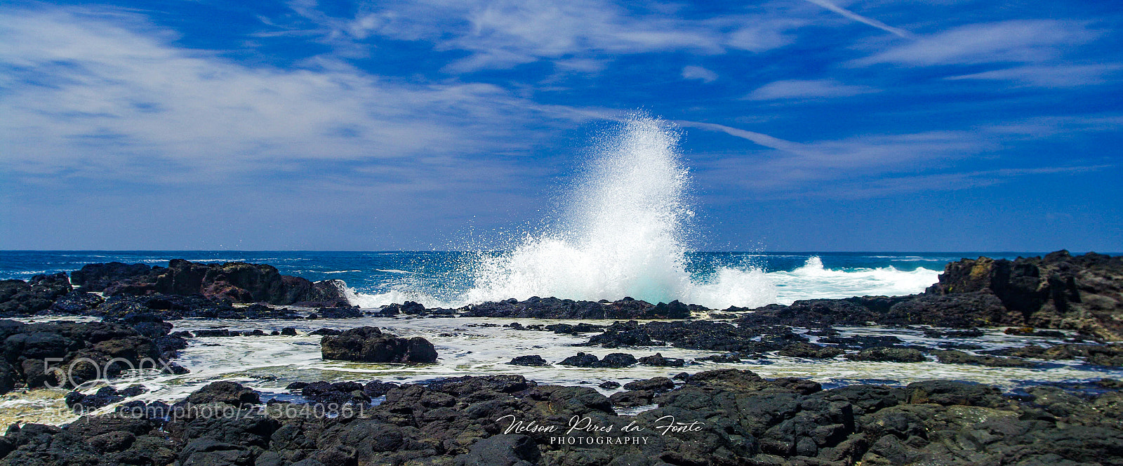 Pentax K20D sample photo. Crashing waves photography