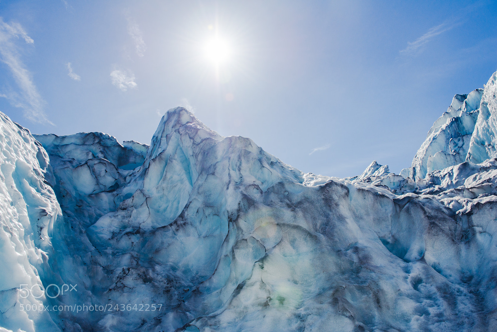 Nikon D800 sample photo. Fox glacier photography
