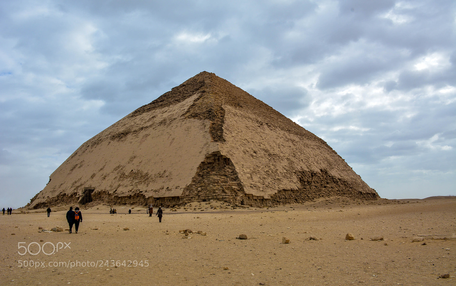 Nikon D7100 sample photo. The bent pyramid white photography