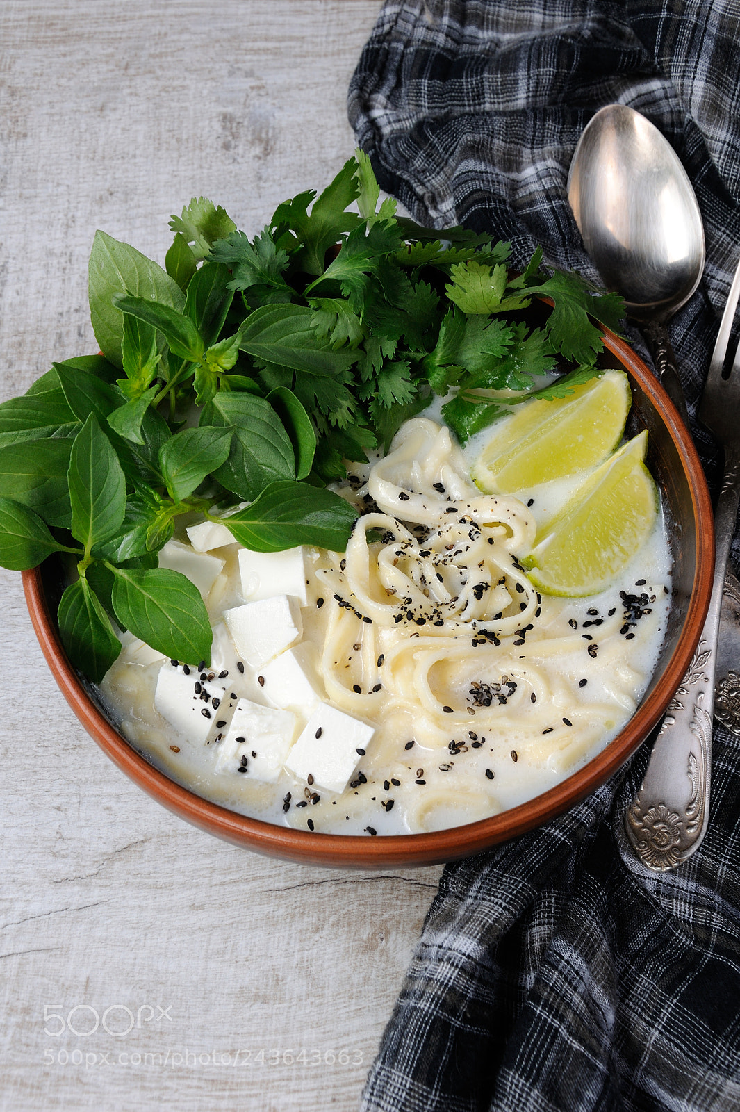 Nikon D90 sample photo. Rice soup with noodles photography