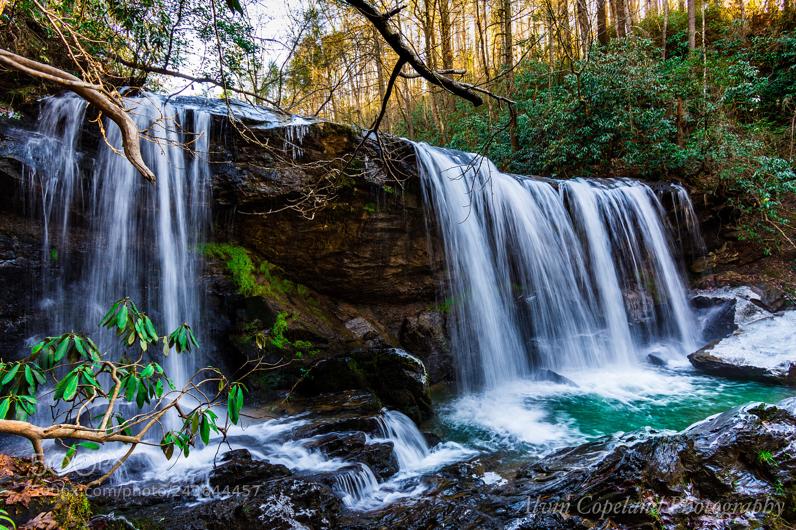 Nikon D7200 sample photo. Brasstown falls photography