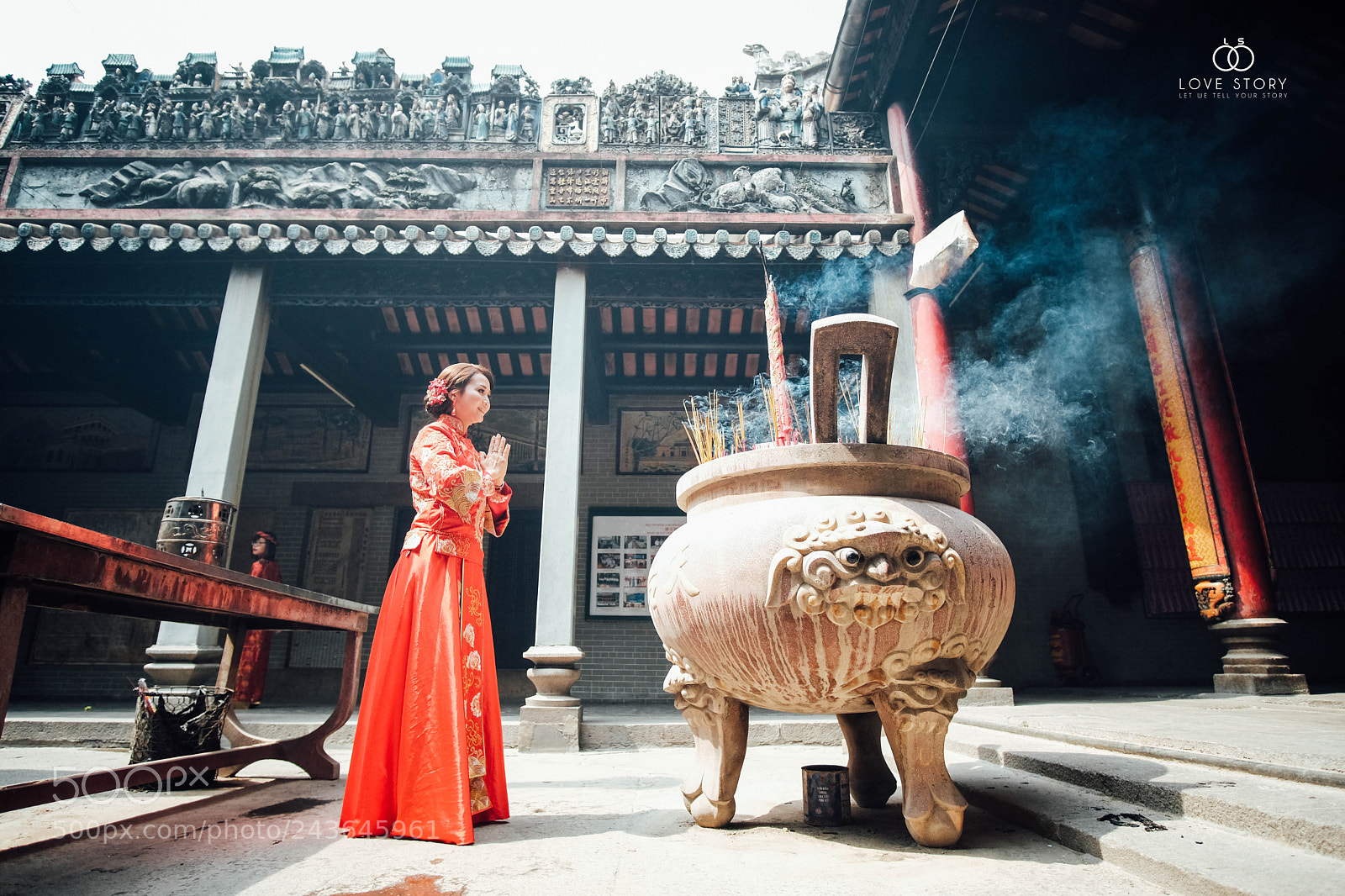 Fujifilm X-T2 sample photo. Viet nam temple photography