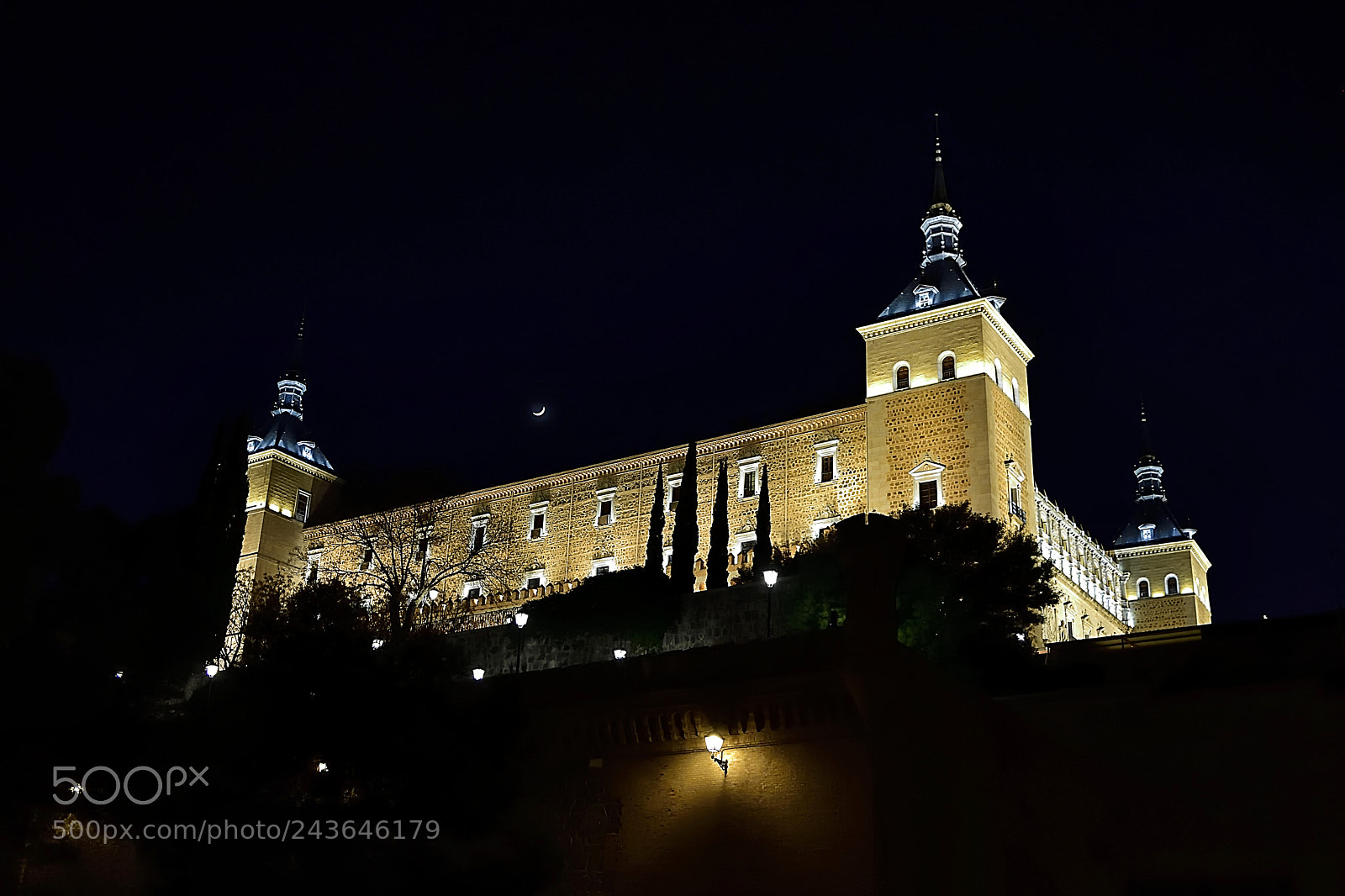 Nikon D500 sample photo. Alcazar de toledo y photography