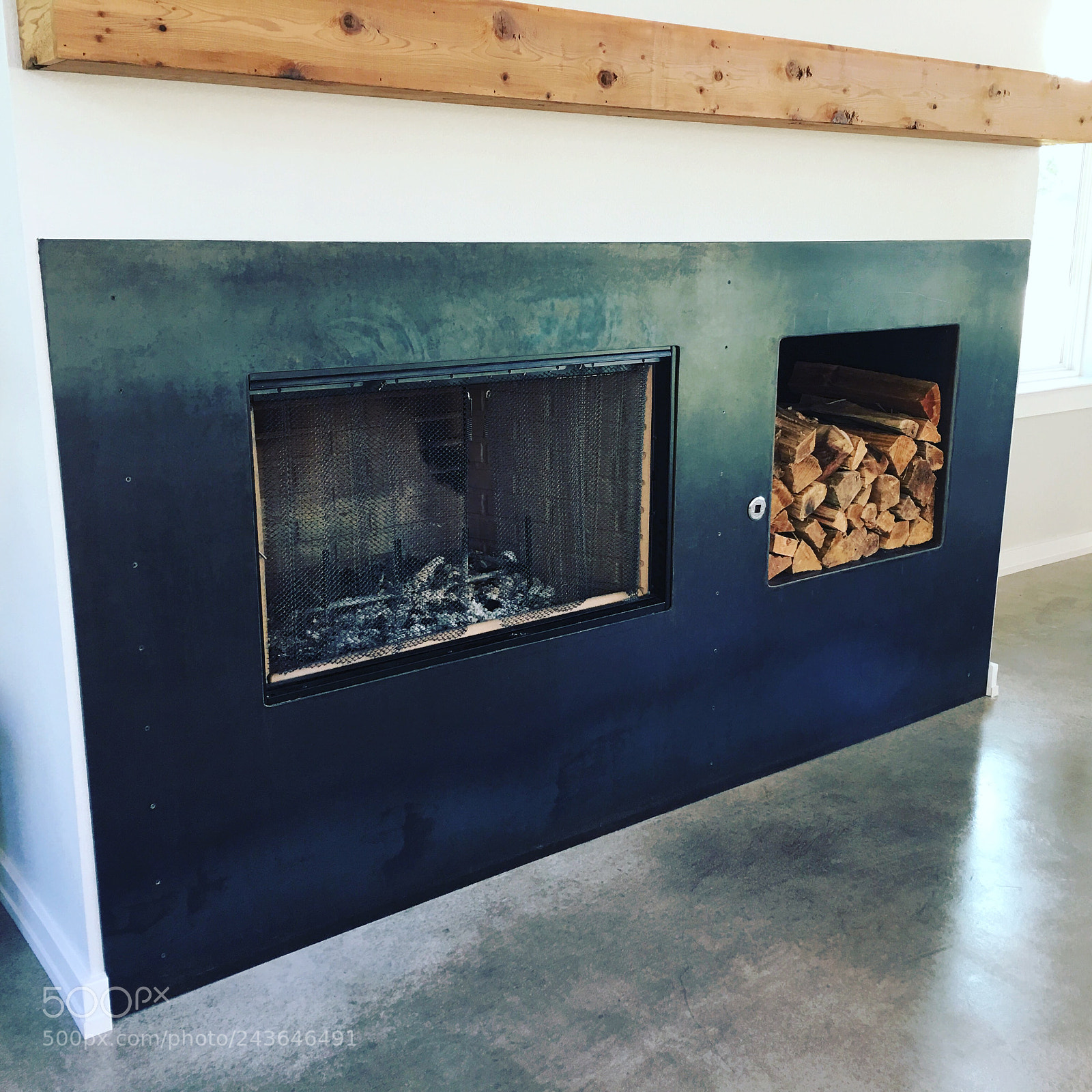 Apple iPhone 6s Plus sample photo. Fireplace photography