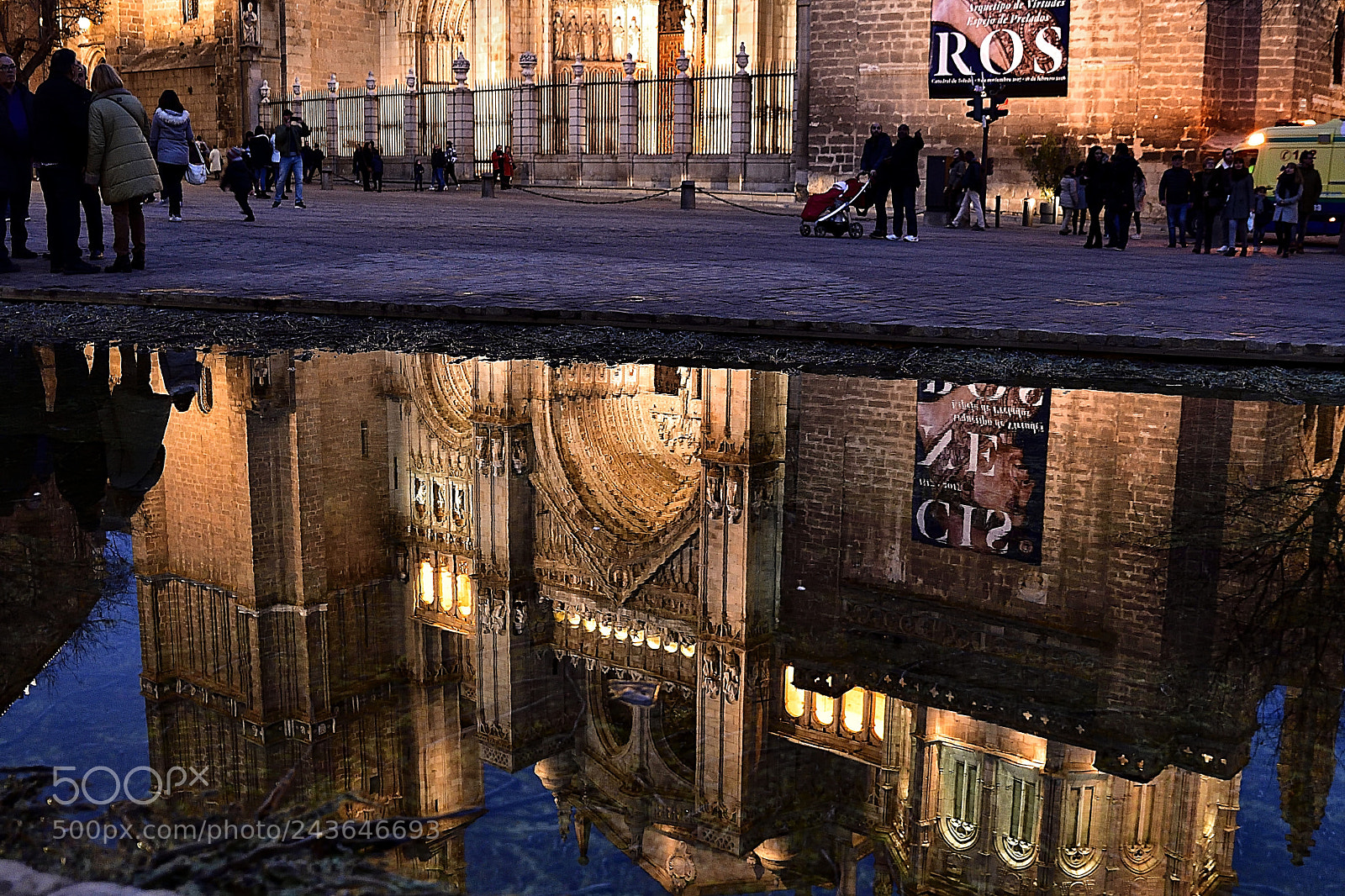 Nikon D500 sample photo. Catedral de toledo, reflejo. photography