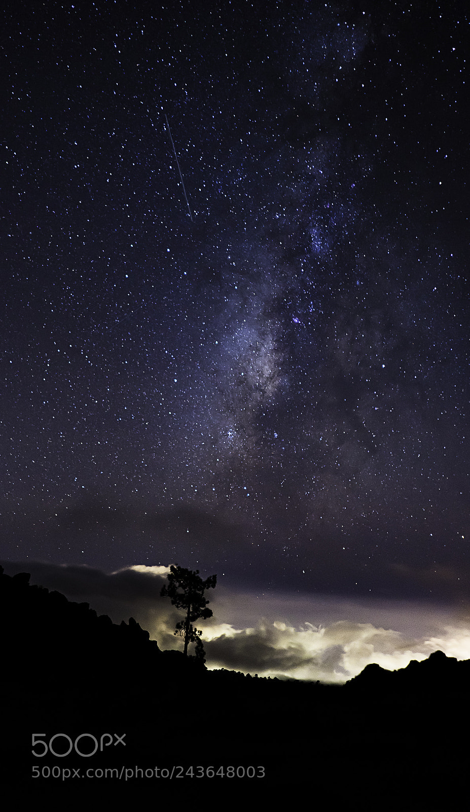 Sony a7 II sample photo. Mount teide: night sky photography