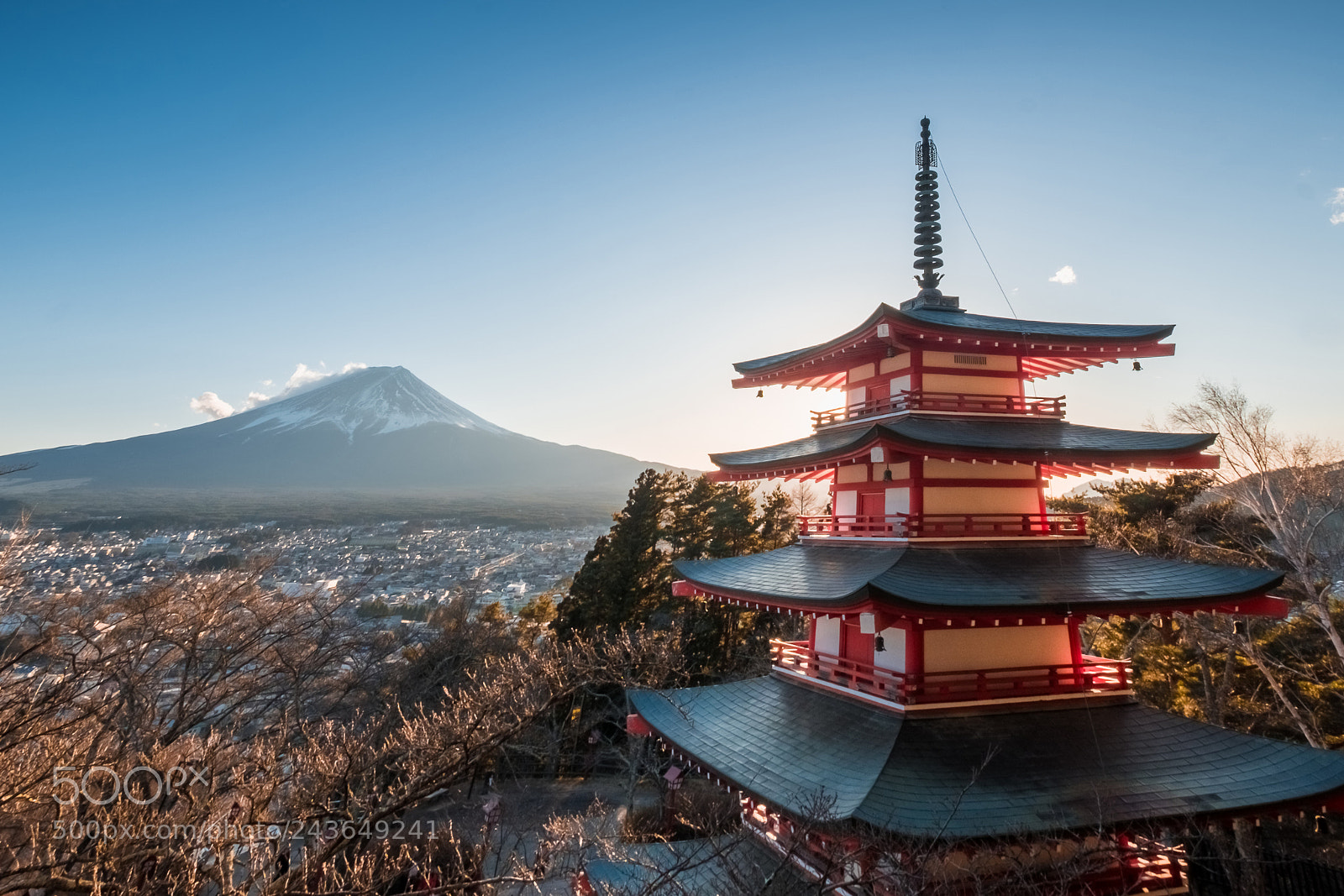 Fujifilm X-T2 sample photo. Mount fuji and chureito photography