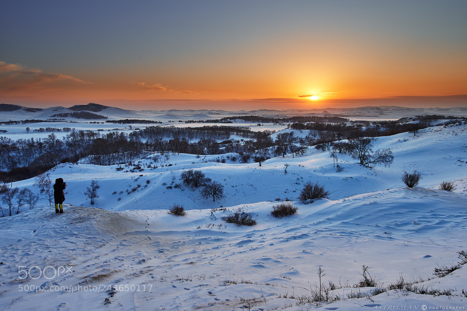 Pentax K-1 sample photo. Sunset - white mountain photography