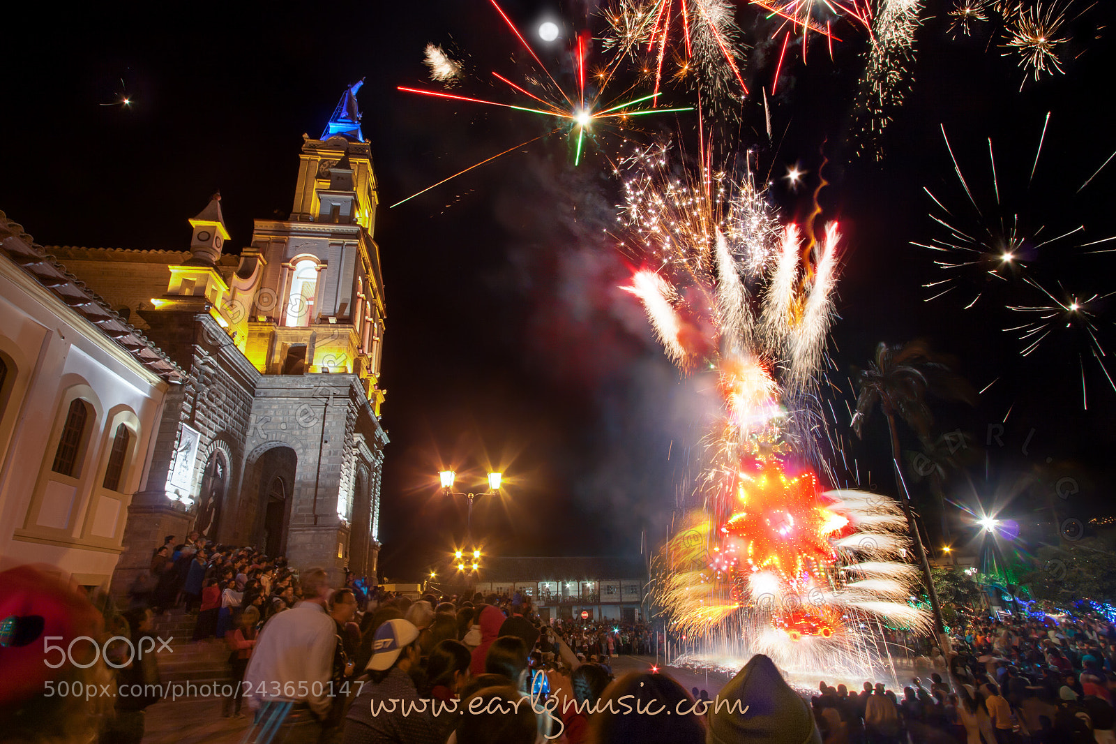 Canon EOS 20D sample photo. Christmas eve in cotacachi photography