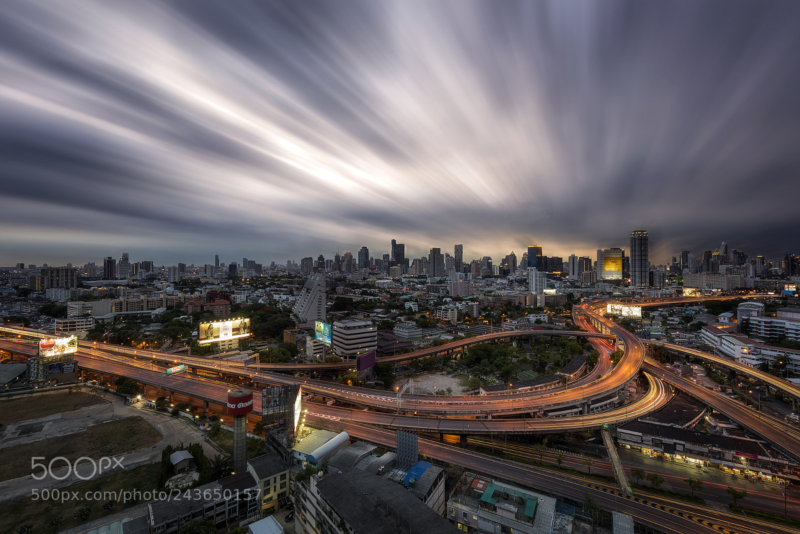 Nikon D810 sample photo. Bangkok rainy day photography