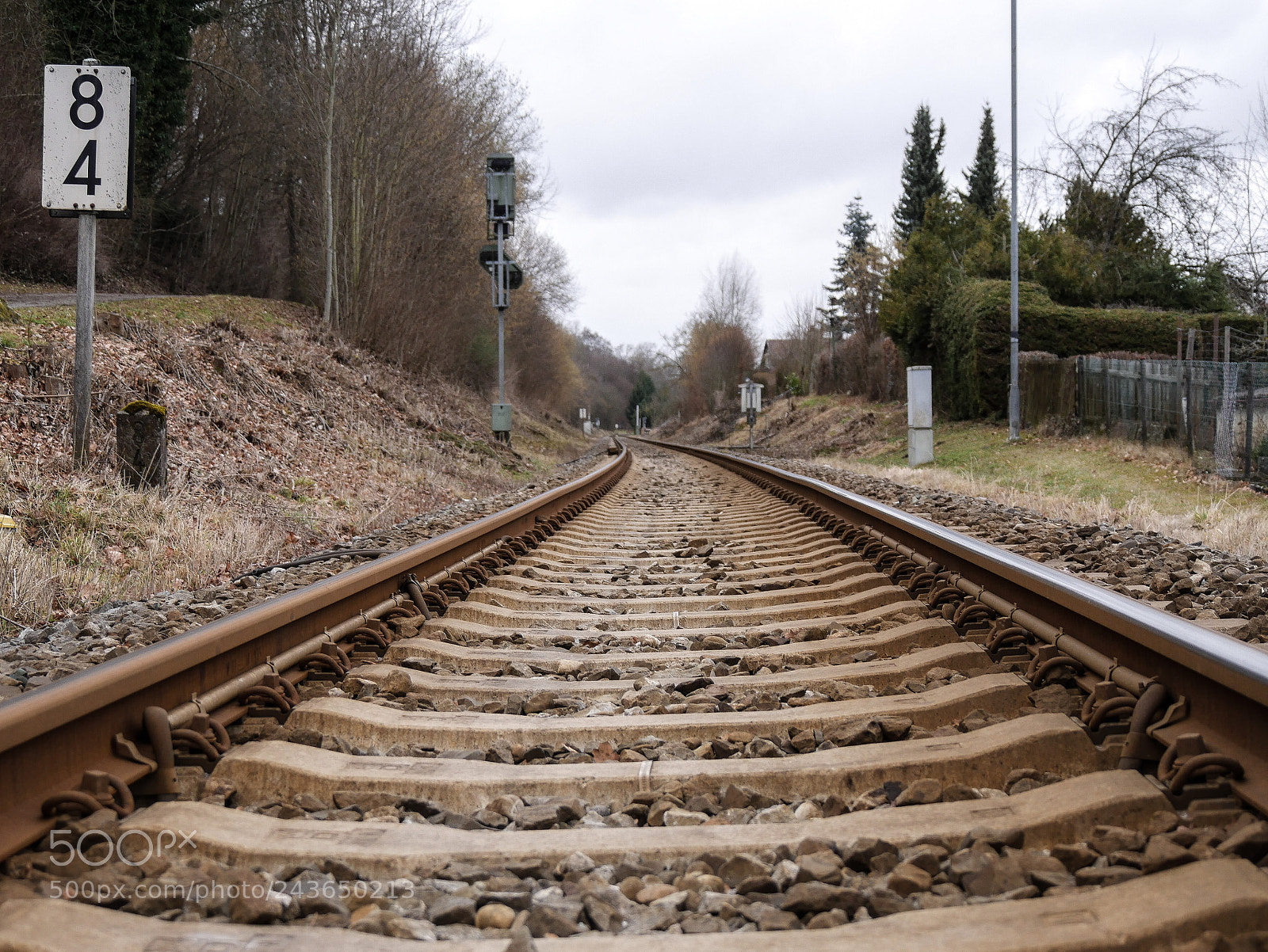 Panasonic DMC-G70 sample photo. Railway tracks photography