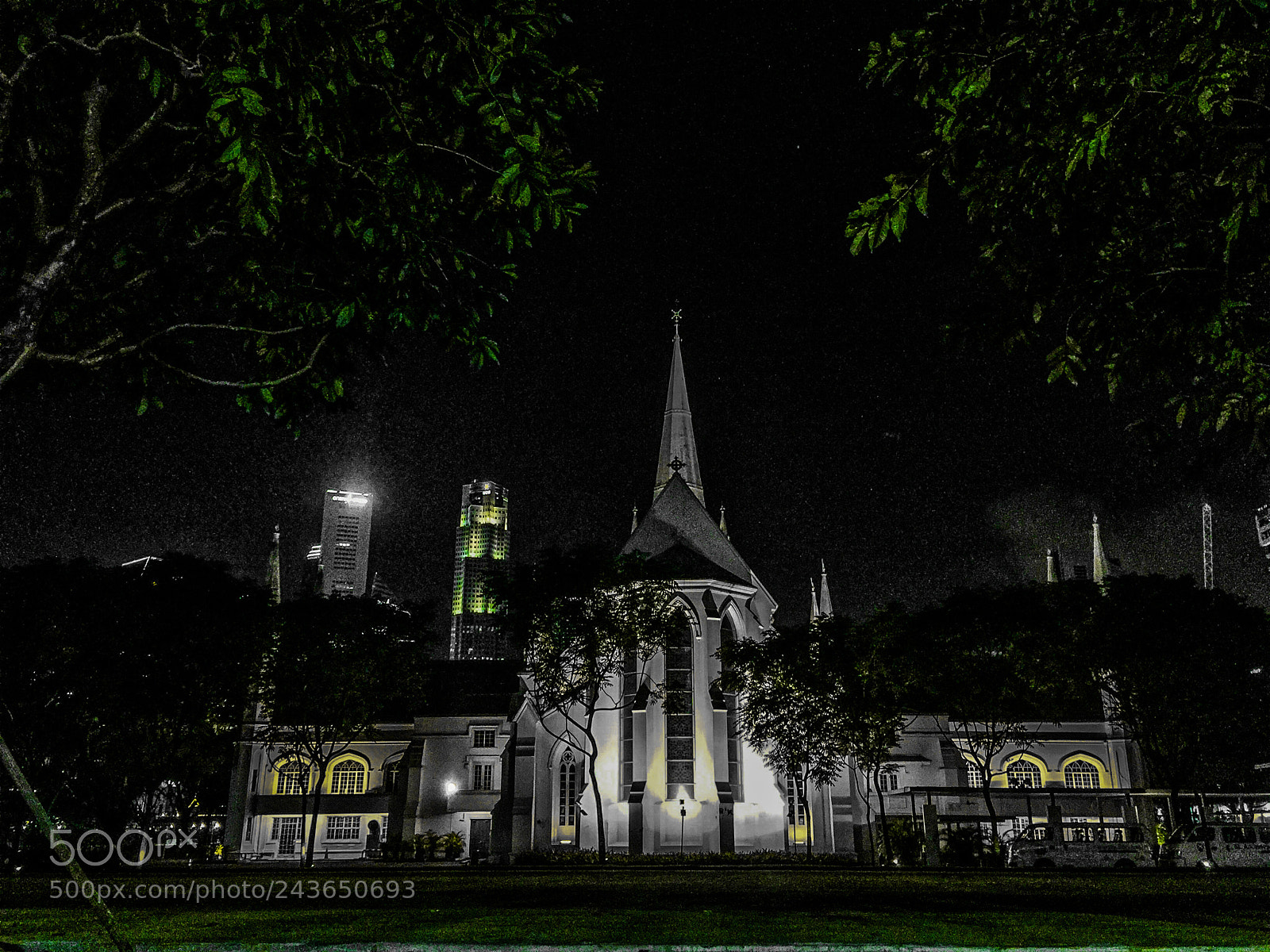 Apple iPhone 6 sample photo. Night church ⛪️? photography