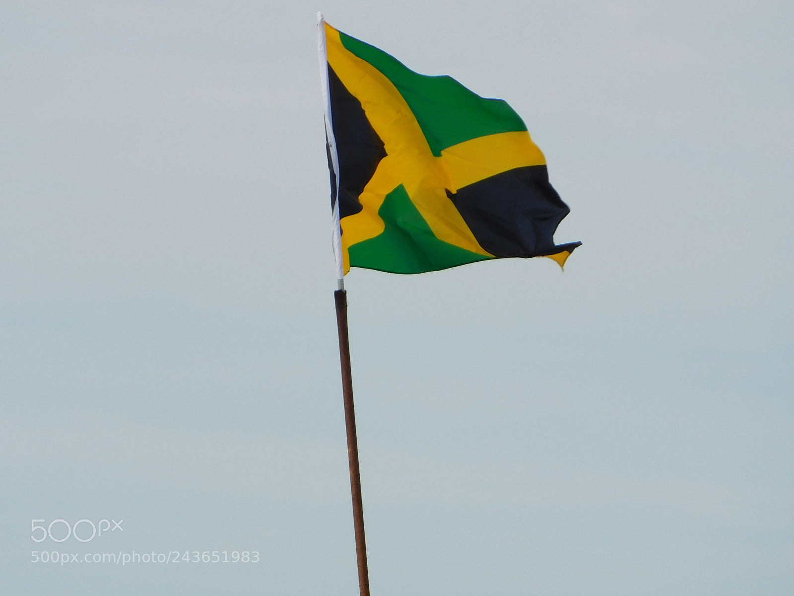Nikon Coolpix B500 sample photo. Jamaican flag photography