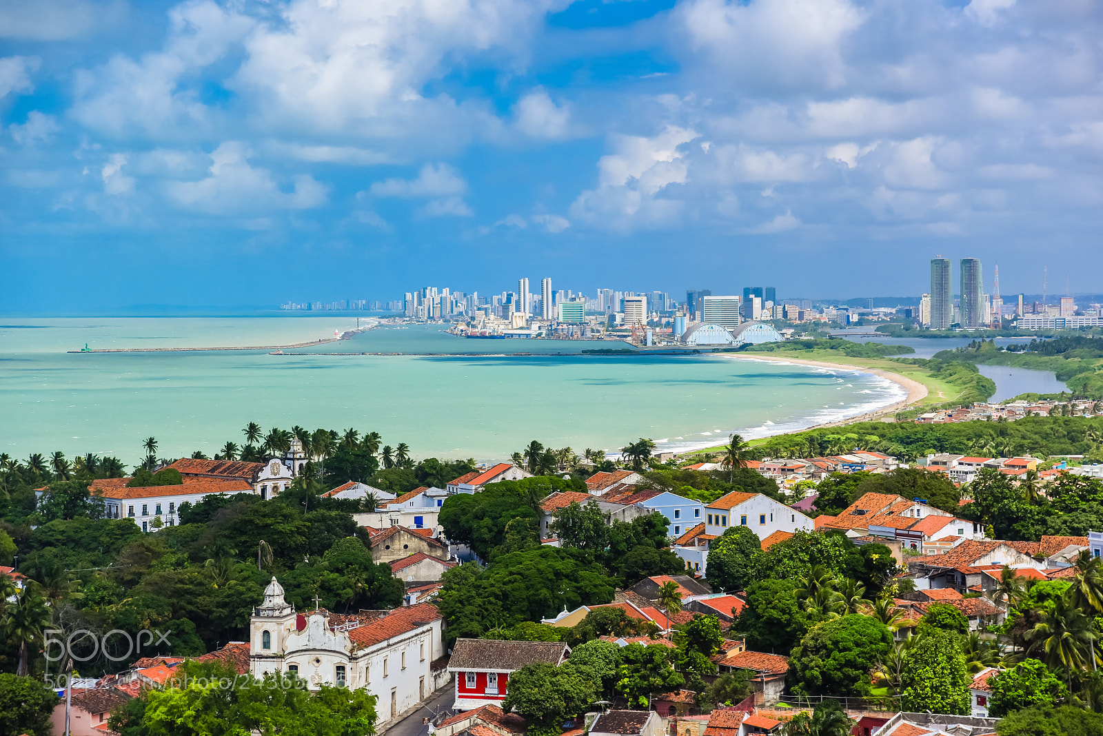 Nikon D810 sample photo. Recife from olinda photography