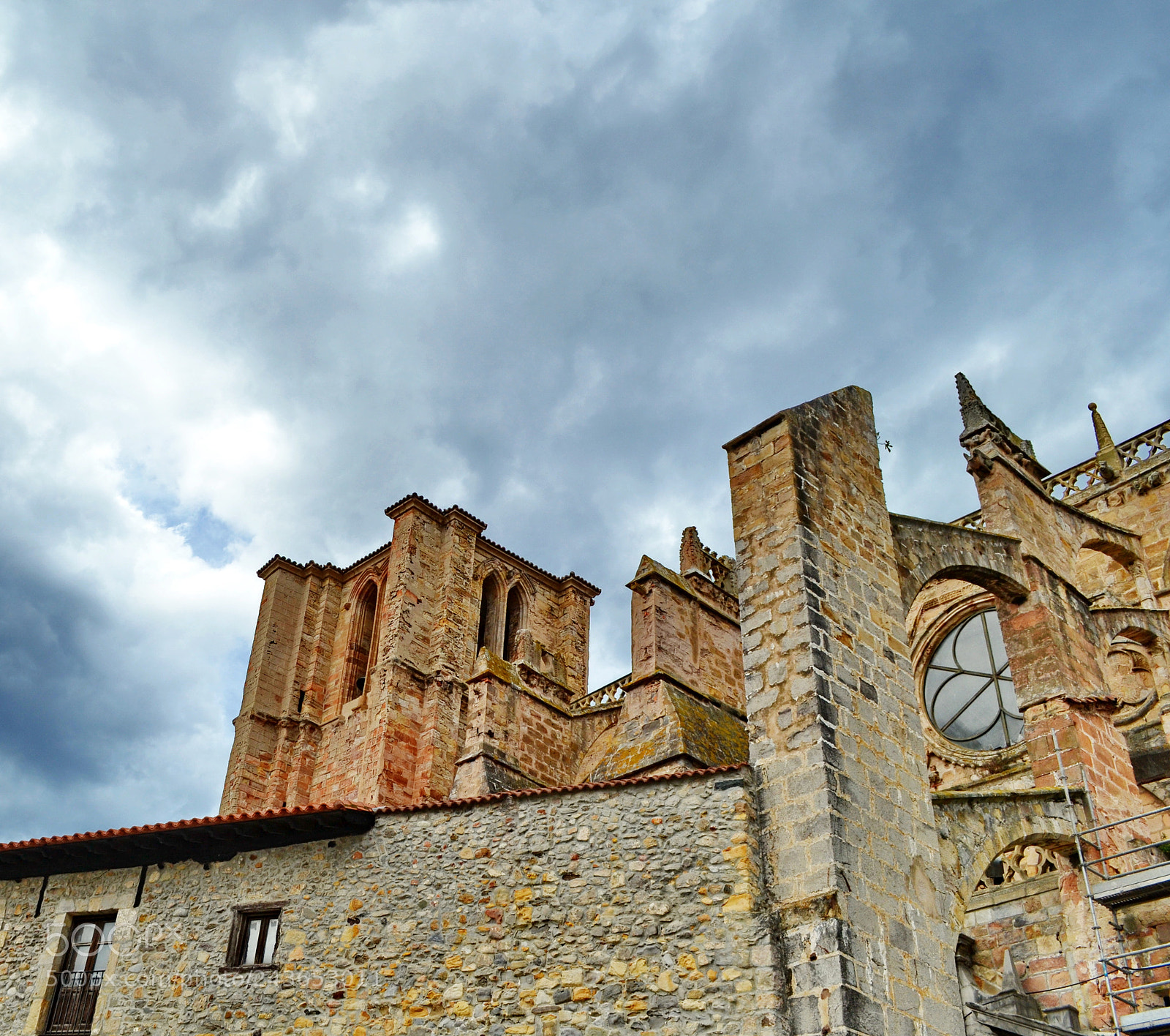 Nikon D3100 sample photo. Old castle in north photography