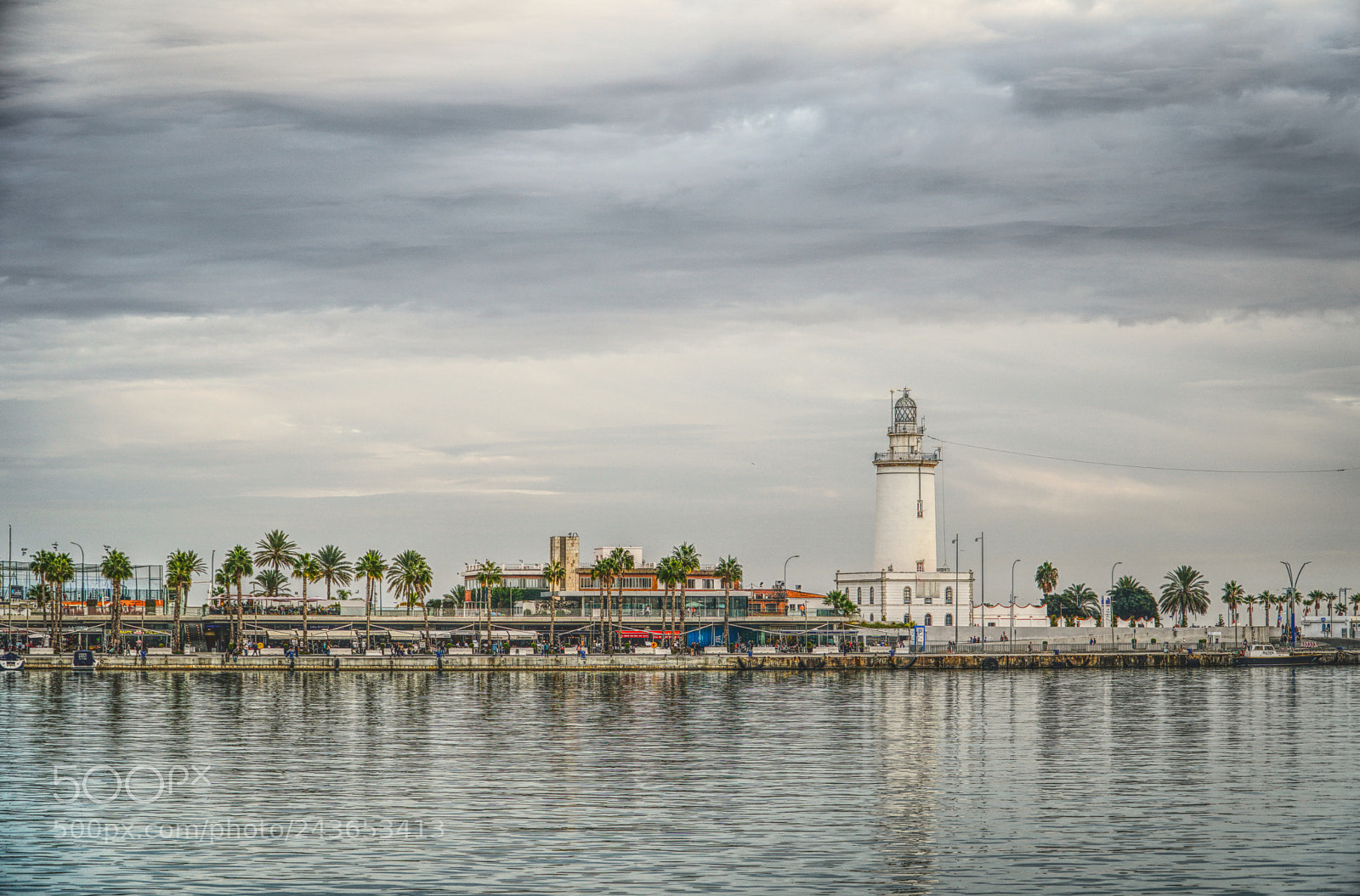Sony a6500 sample photo. Lighthouse in malaga, spain photography