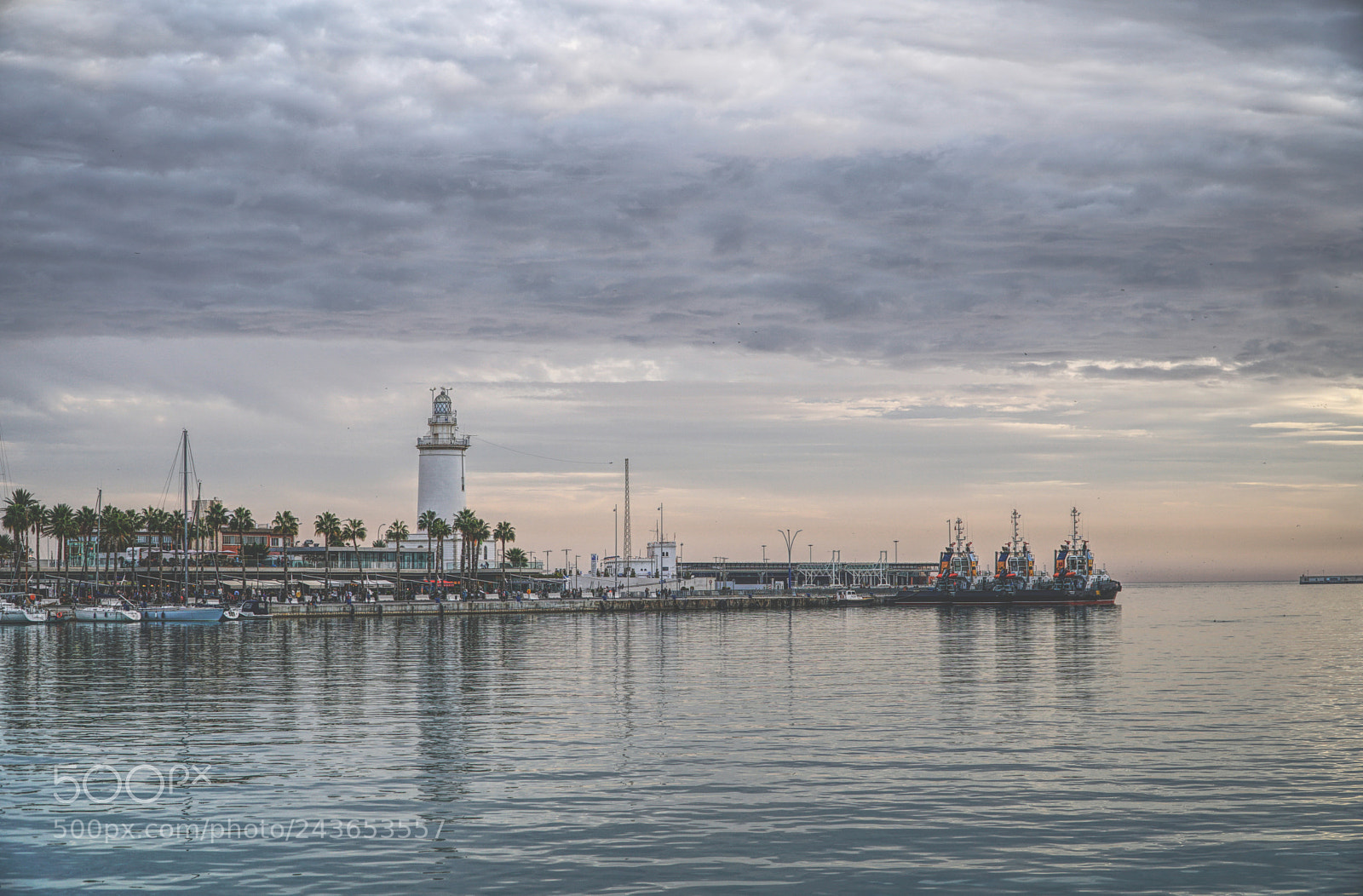 Sony a6500 sample photo. Port of malaga at photography