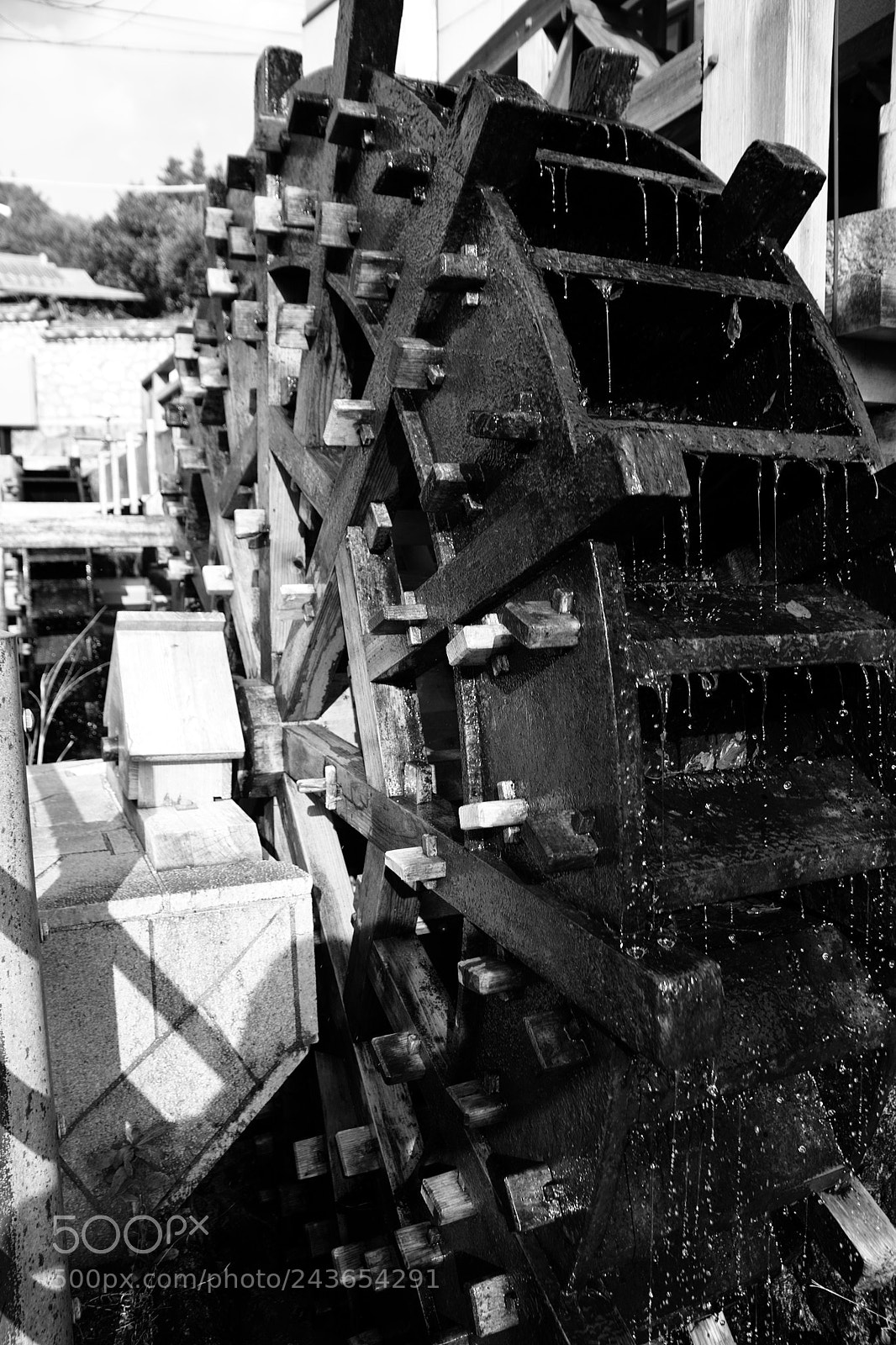 Sigma SD1 Merrill sample photo. Waterwheel photography