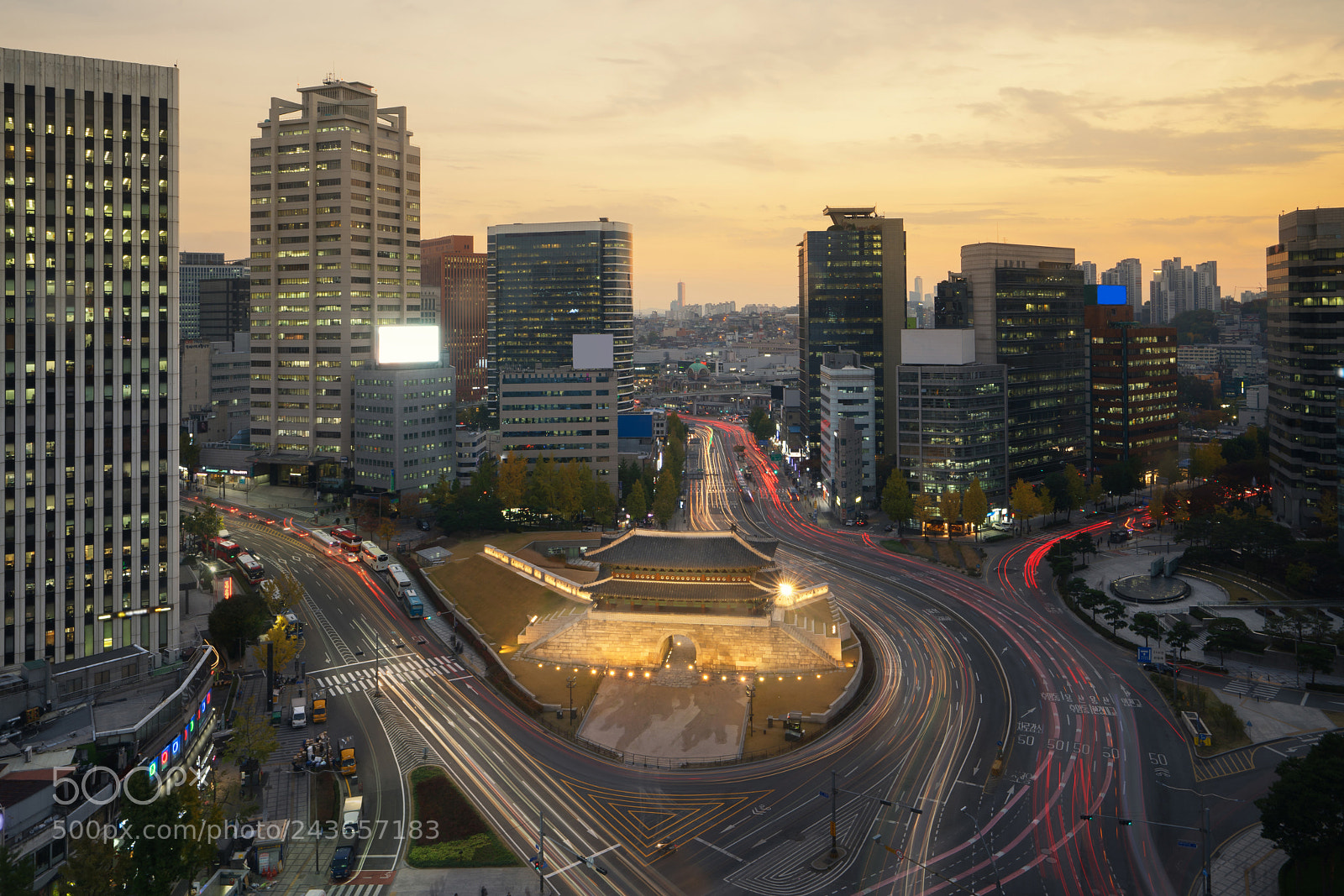 Sony a7R II sample photo. Seoul namdaemun gate at photography