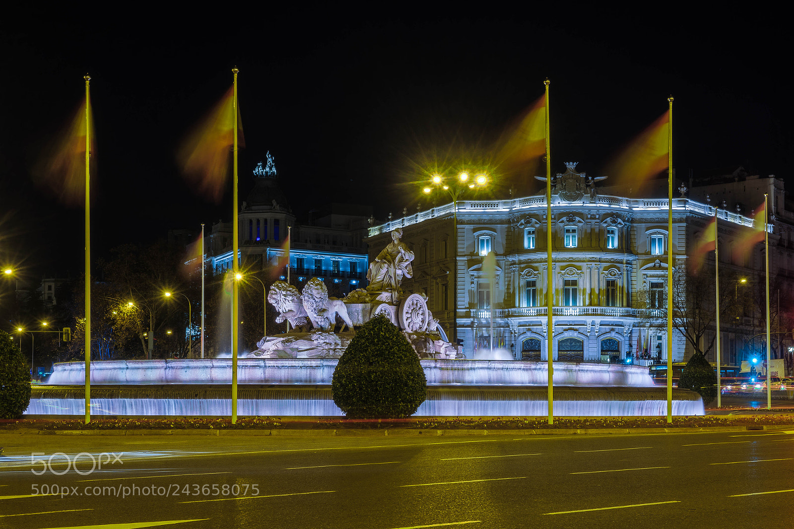 Sony a7 II sample photo. Cibeles y palacio de photography