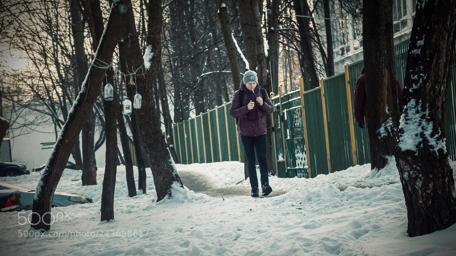 Fujifilm X30 sample photo. Long cold walk photography