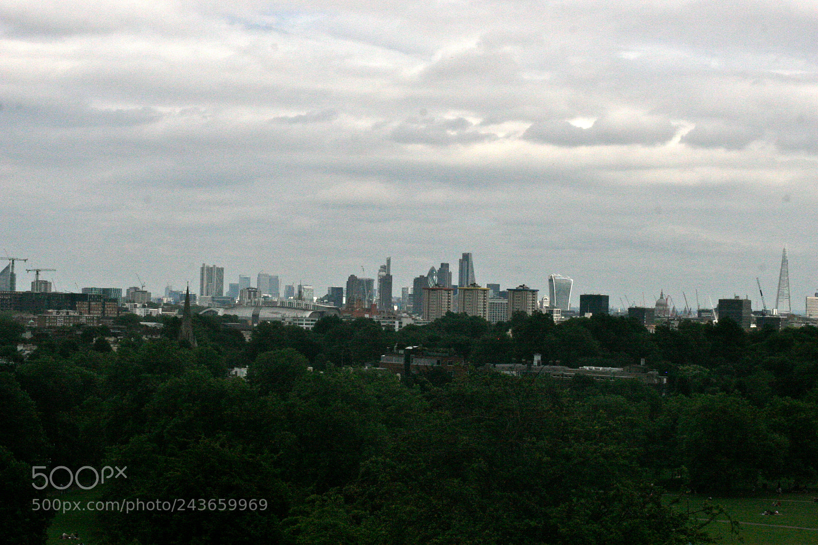 Canon EOS 30D sample photo. London skyline from primrose photography