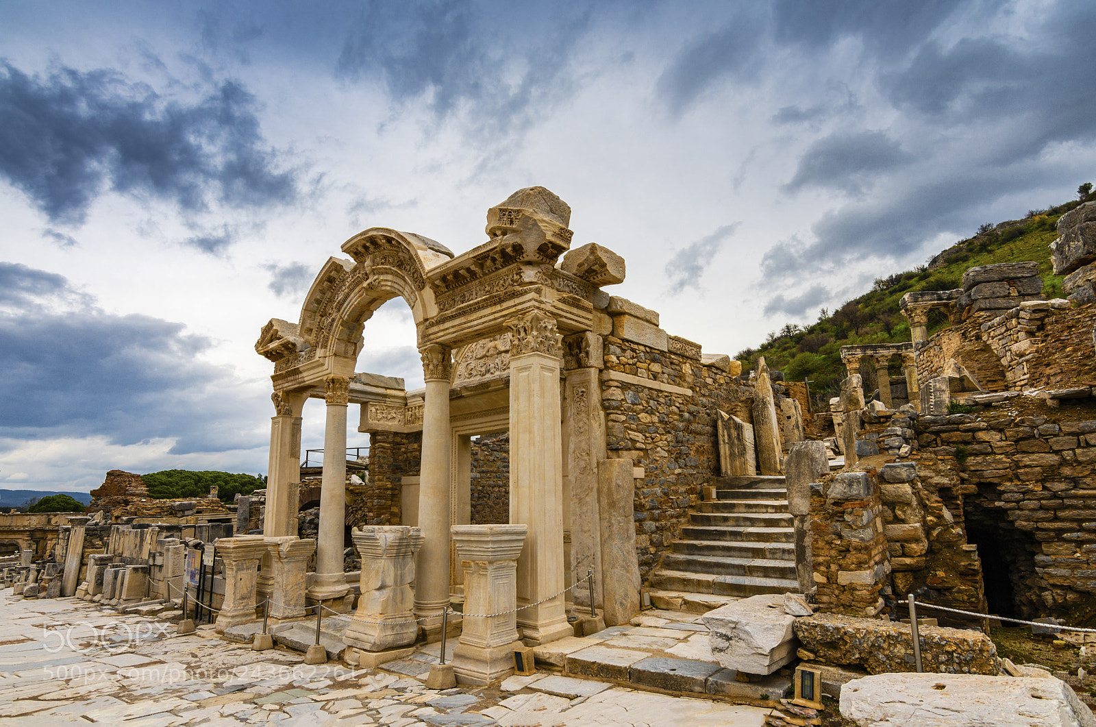 Nikon D500 sample photo. Ephesus ancient city ,n photography
