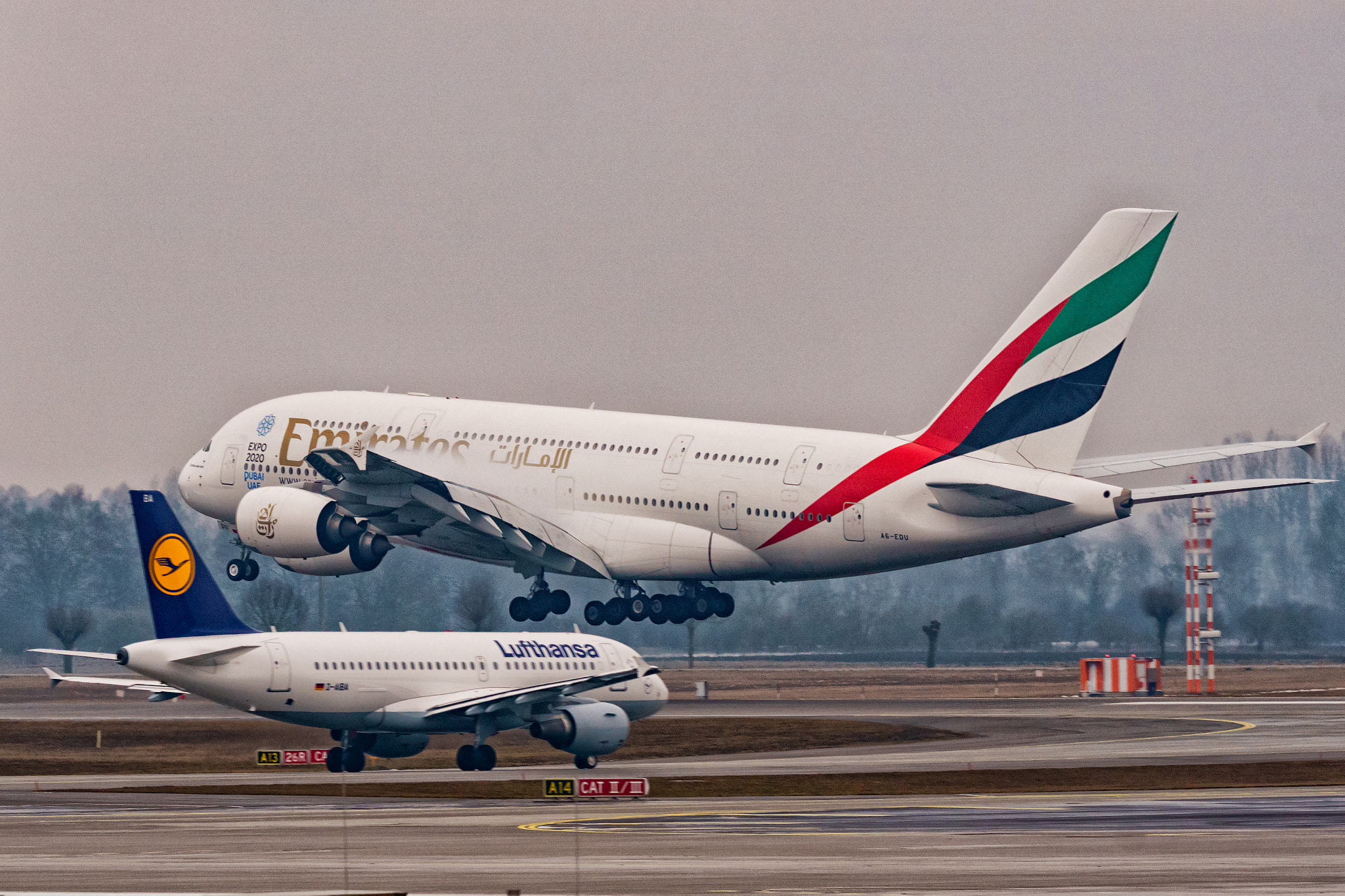 Father and son...