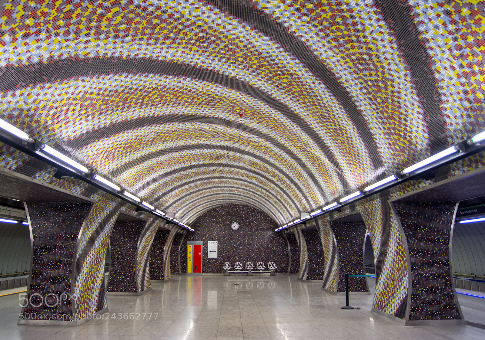 Nikon D7200 sample photo. Metro station photography
