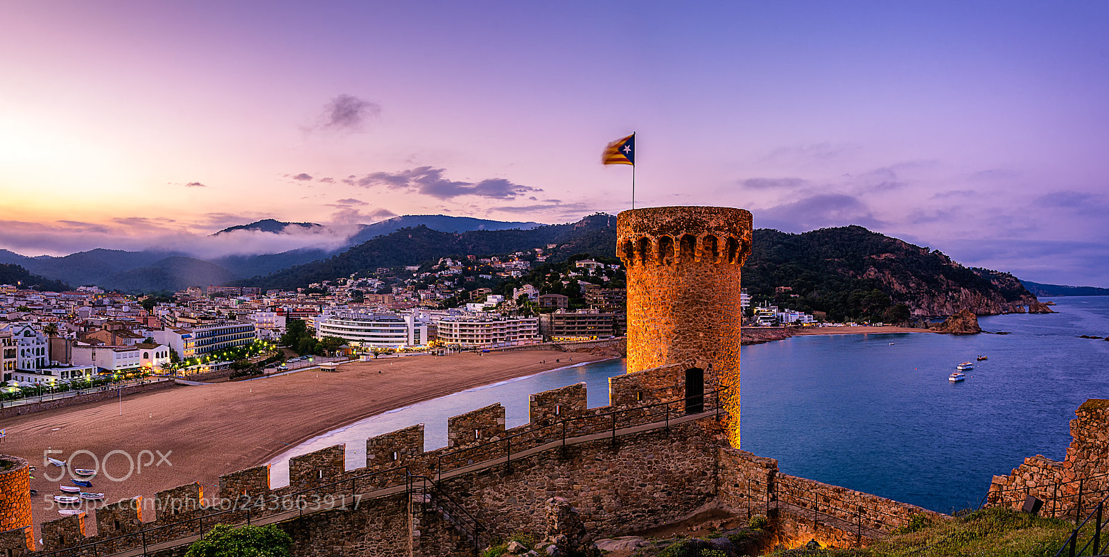 Nikon D7100 sample photo. Tossa de mar after photography