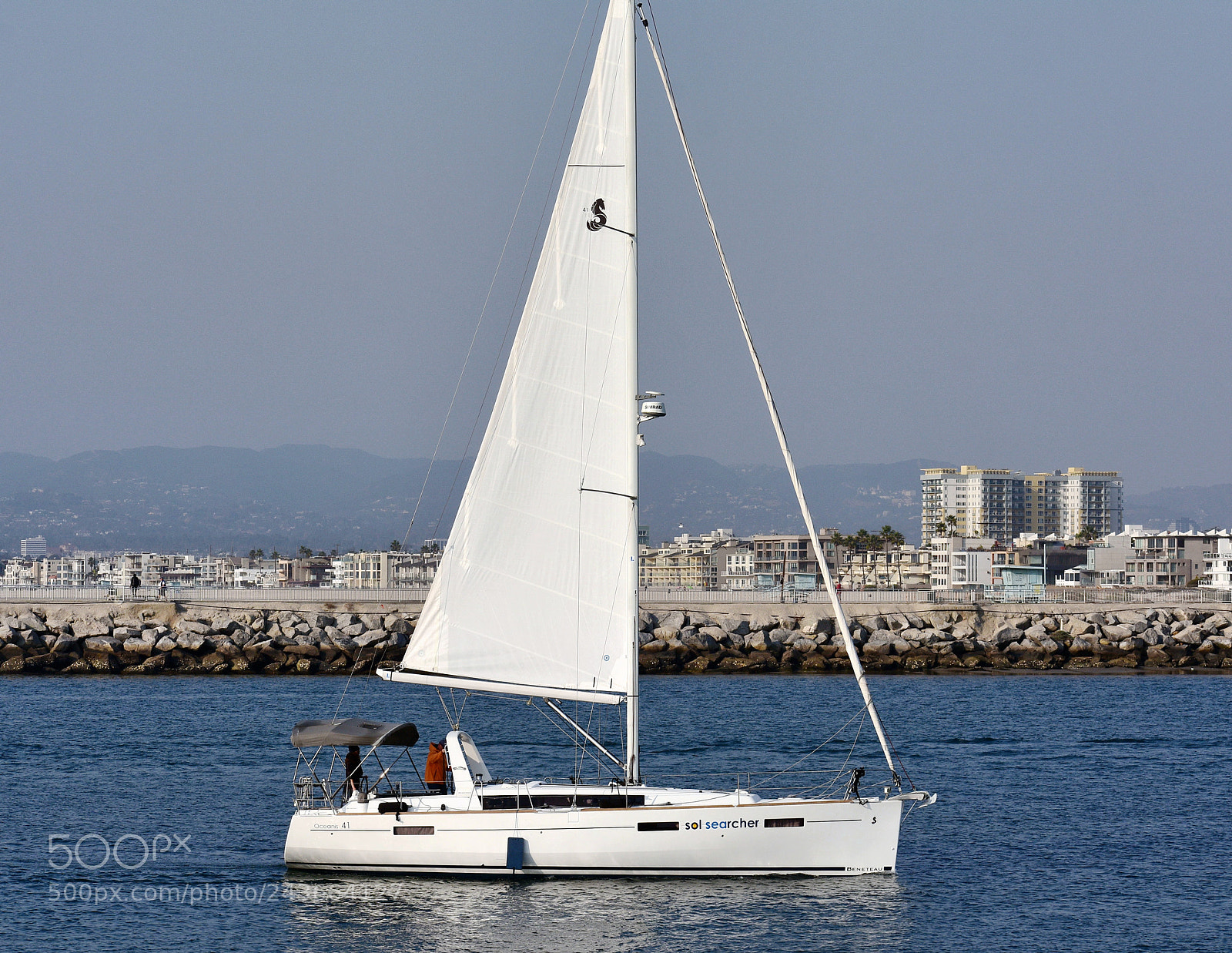 Nikon D7200 sample photo. Sailboat cruising marina channels photography