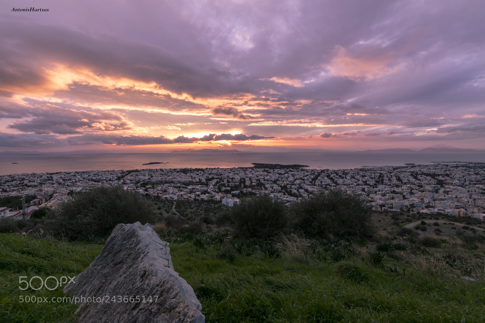 Nikon D3400 sample photo. Sunrise in athens photography
