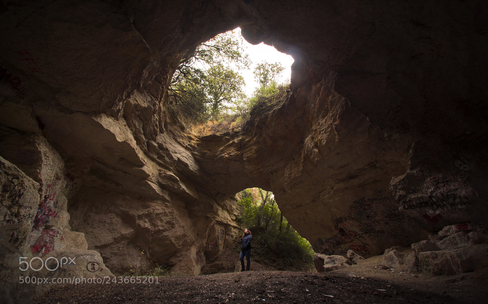 Nikon D7100 sample photo. The moon hole photography