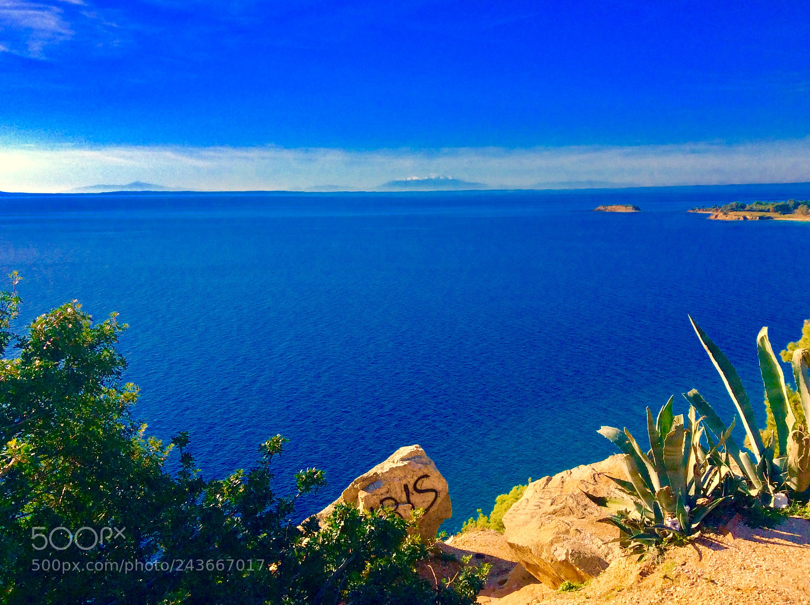 Apple iPad mini 2 sample photo. Aegean blue photography