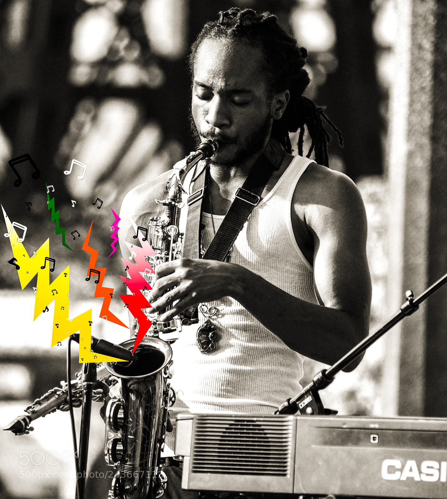 Nikon D5100 sample photo. The music man photography
