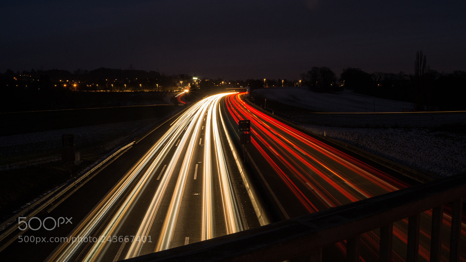 Sony SLT-A58 sample photo. Moving lights photography