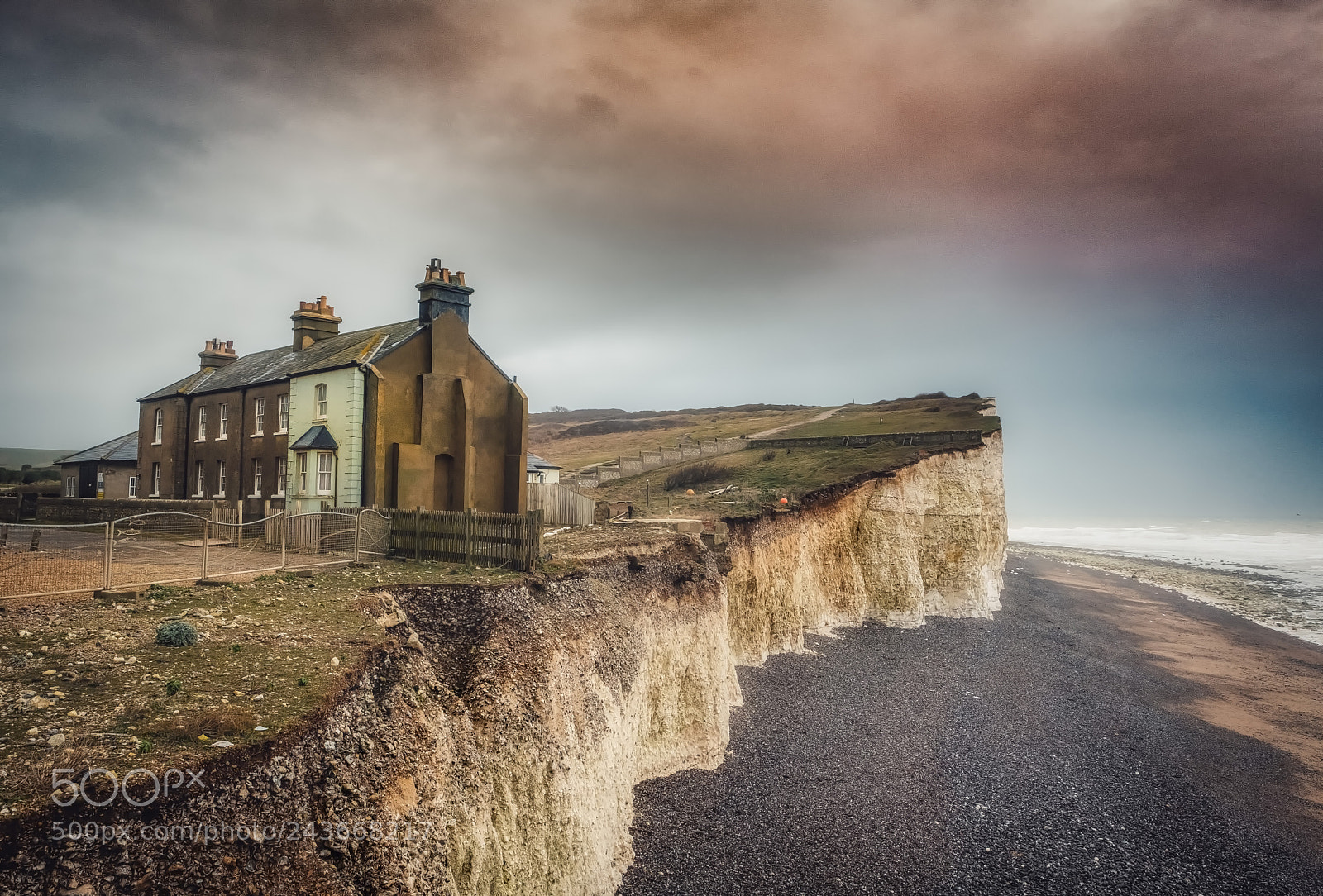 Fujifilm X-Pro2 sample photo. Birling gap photography