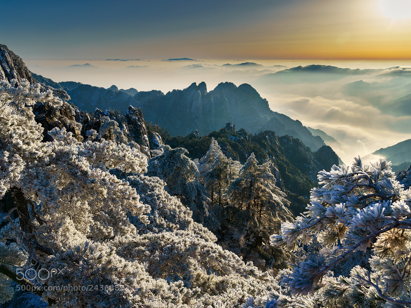 Sony a9 sample photo. Huangshan photography