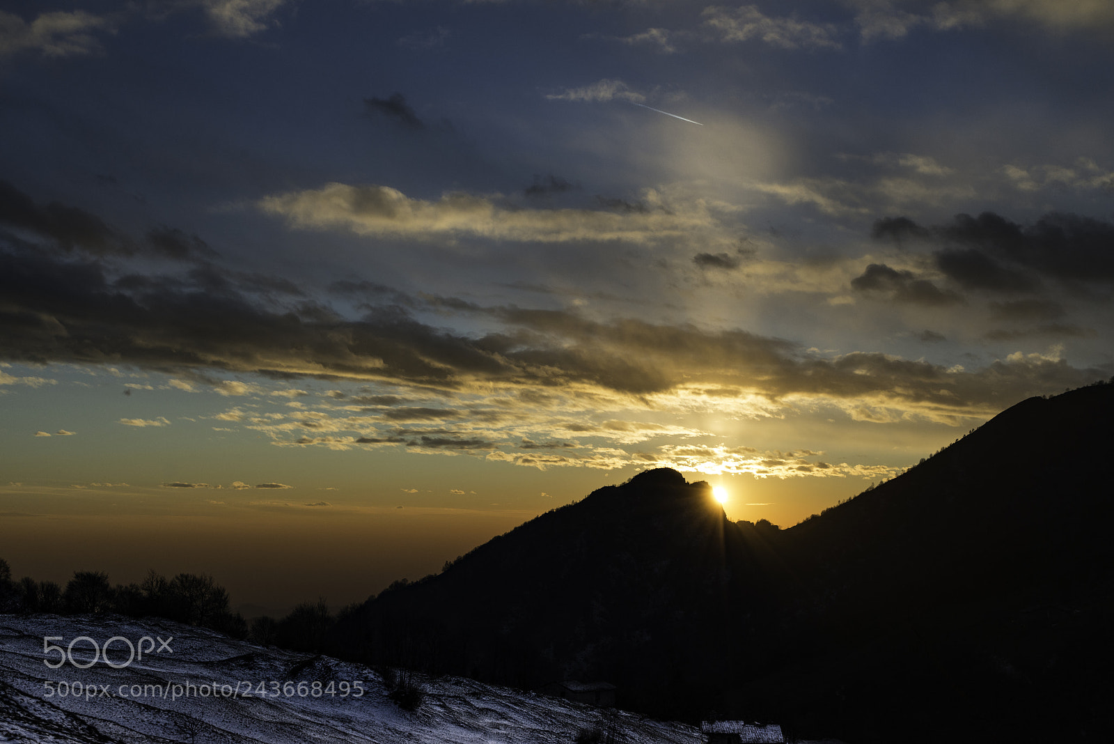 Nikon D800 sample photo. Sunset in mountain photography
