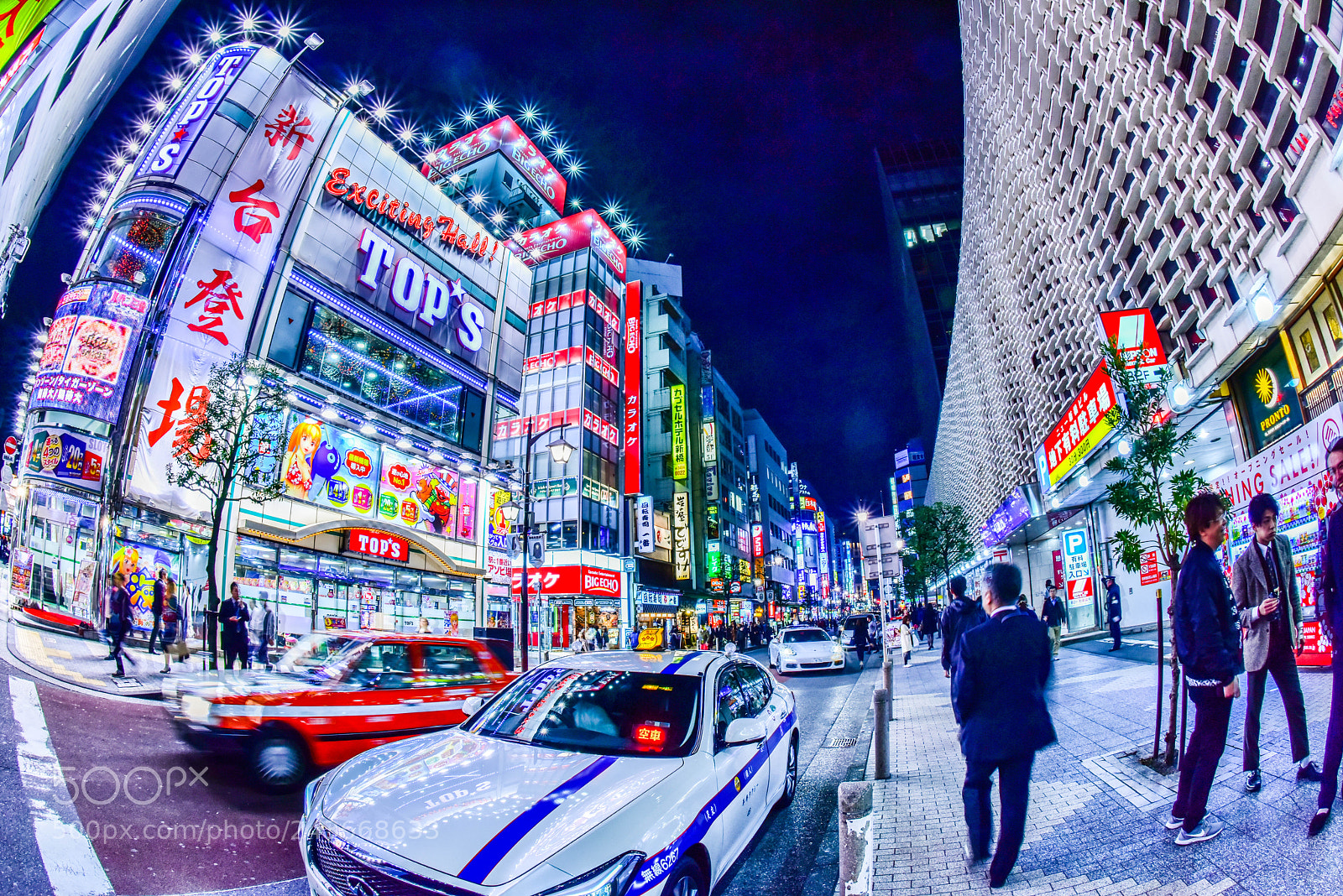 Nikon D810 sample photo. Bustling street@tokyo photography